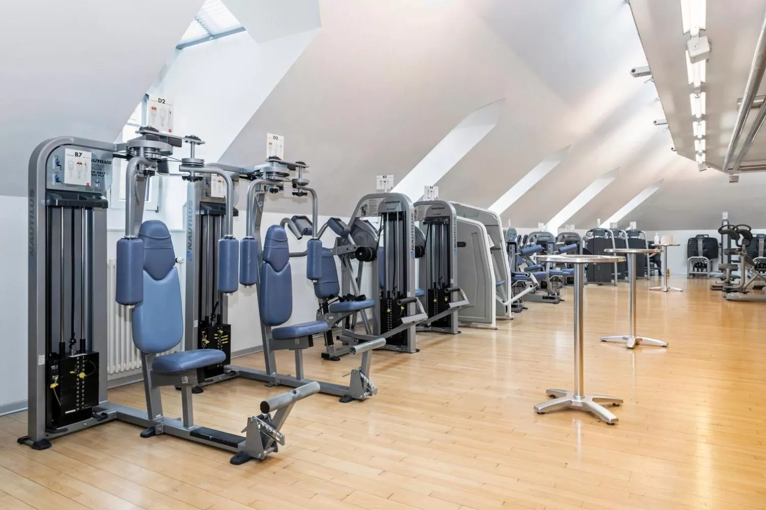 Fitness centre/facilities in Central Plaza