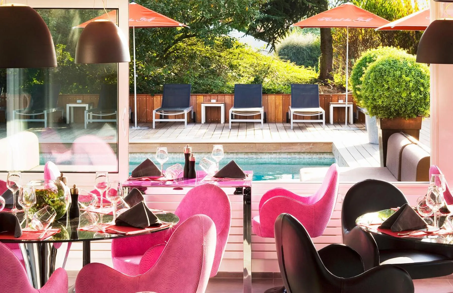 Swimming pool in Hotel Du Golf