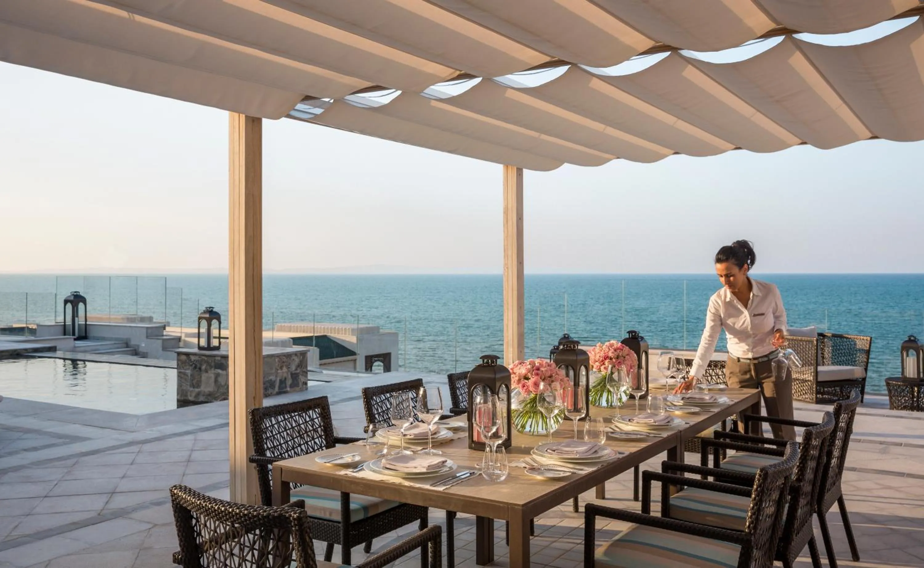 Balcony/Terrace in Four Seasons Hotel Tunis