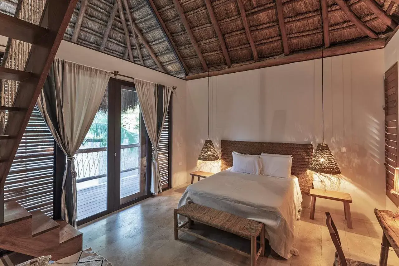 Junior Suite with Pool View in Hotel Casa Hormiga Junior Suite with Pool View in Hotel Casa Hormiga