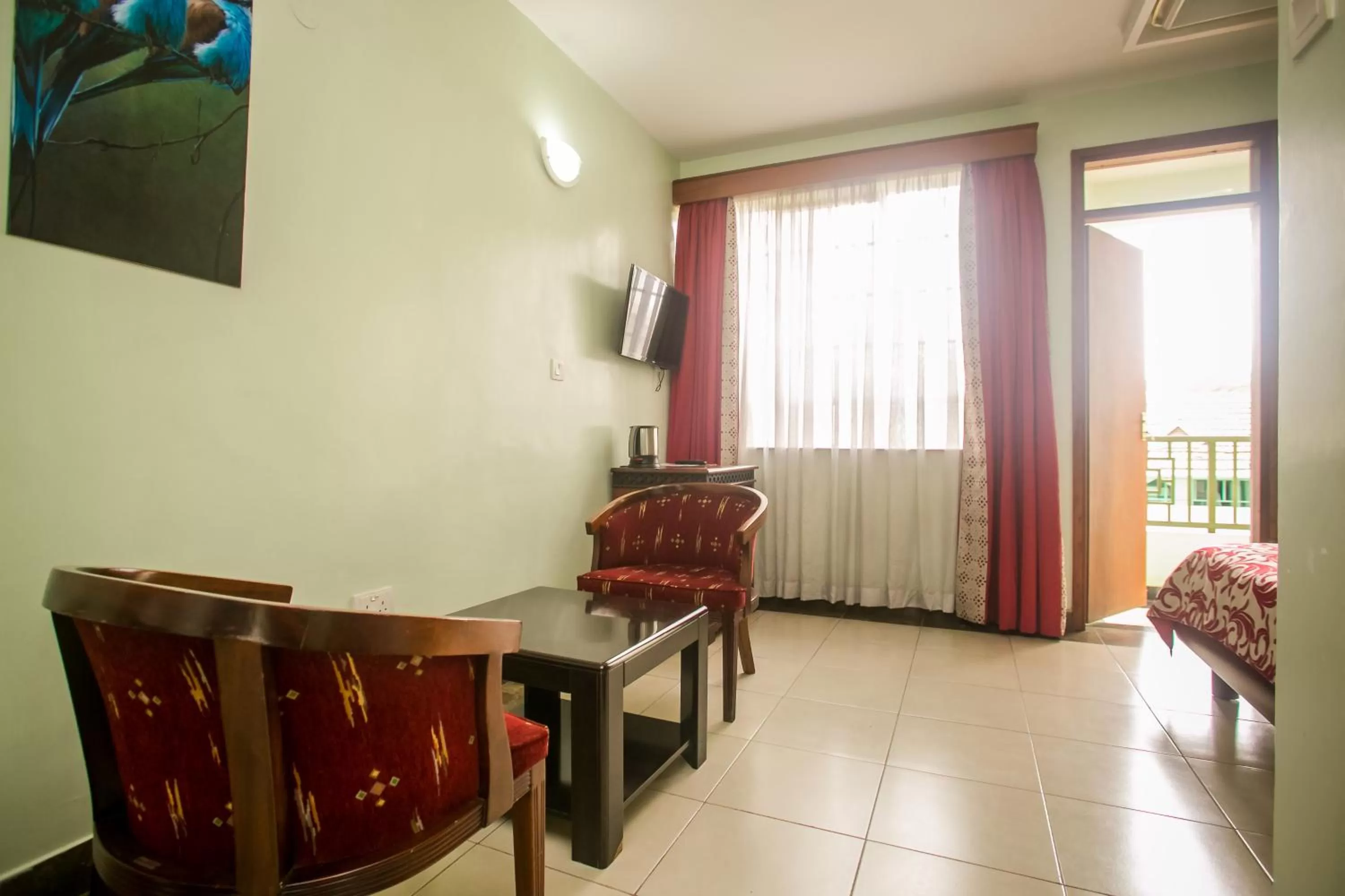 Living room in Desmond Tutu Conference Centre