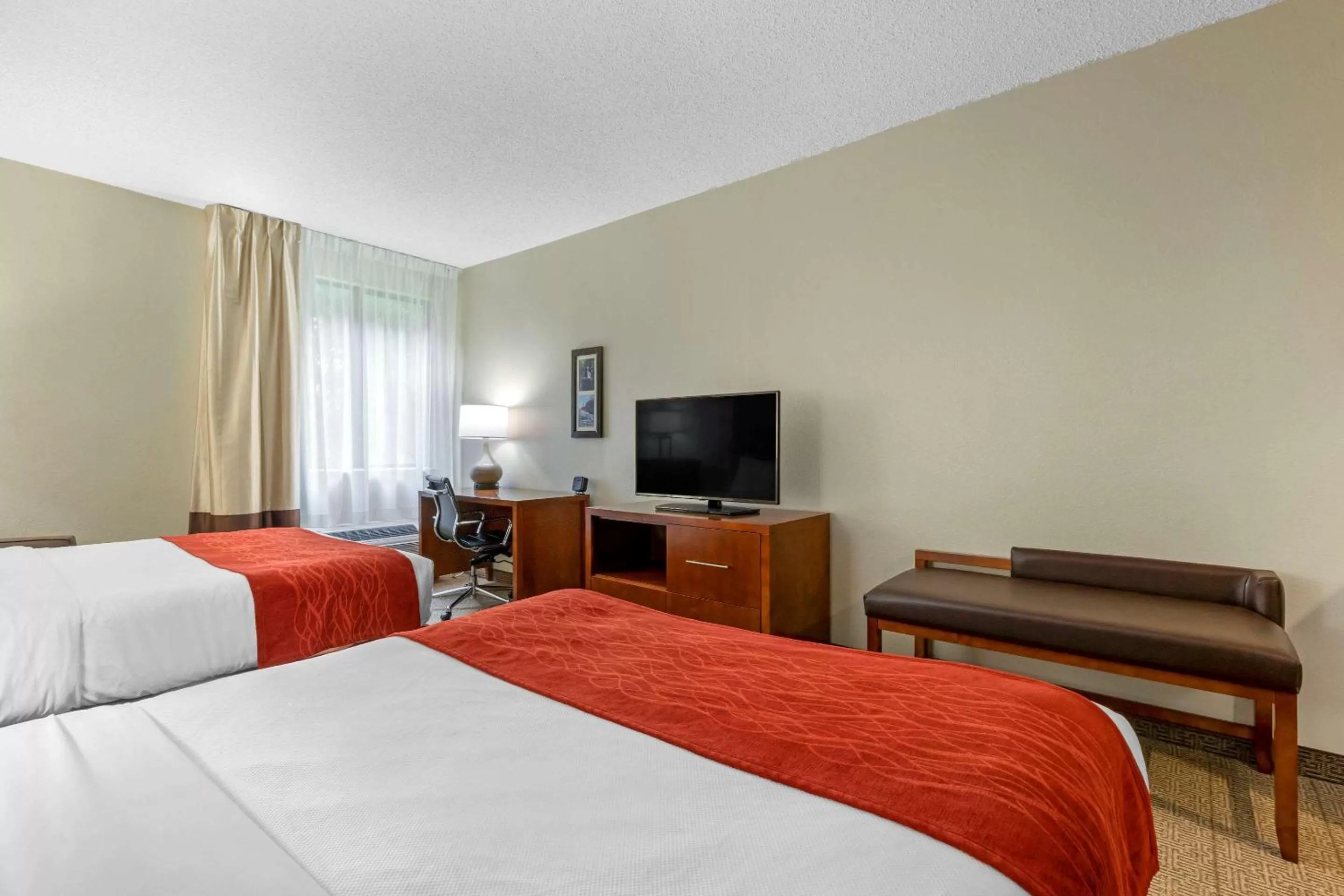 Photo of the whole room, Bed in Comfort Inn & Suites Lenoir Hwy 321 Northern Foothills