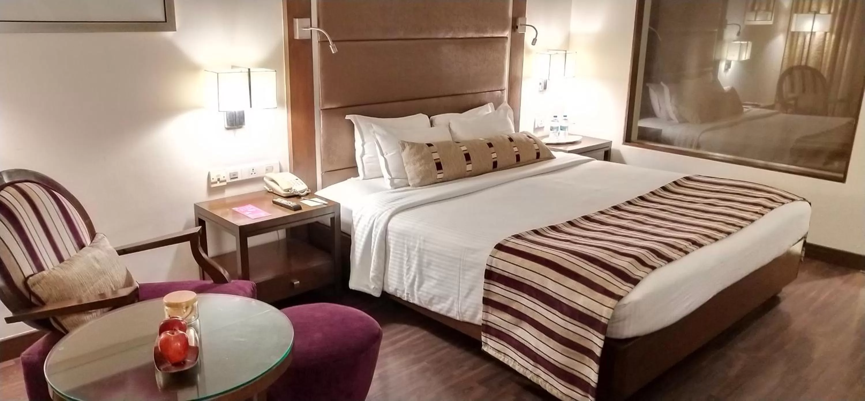 Photo of the whole room, Bed in Royal Orchid Central, Pune