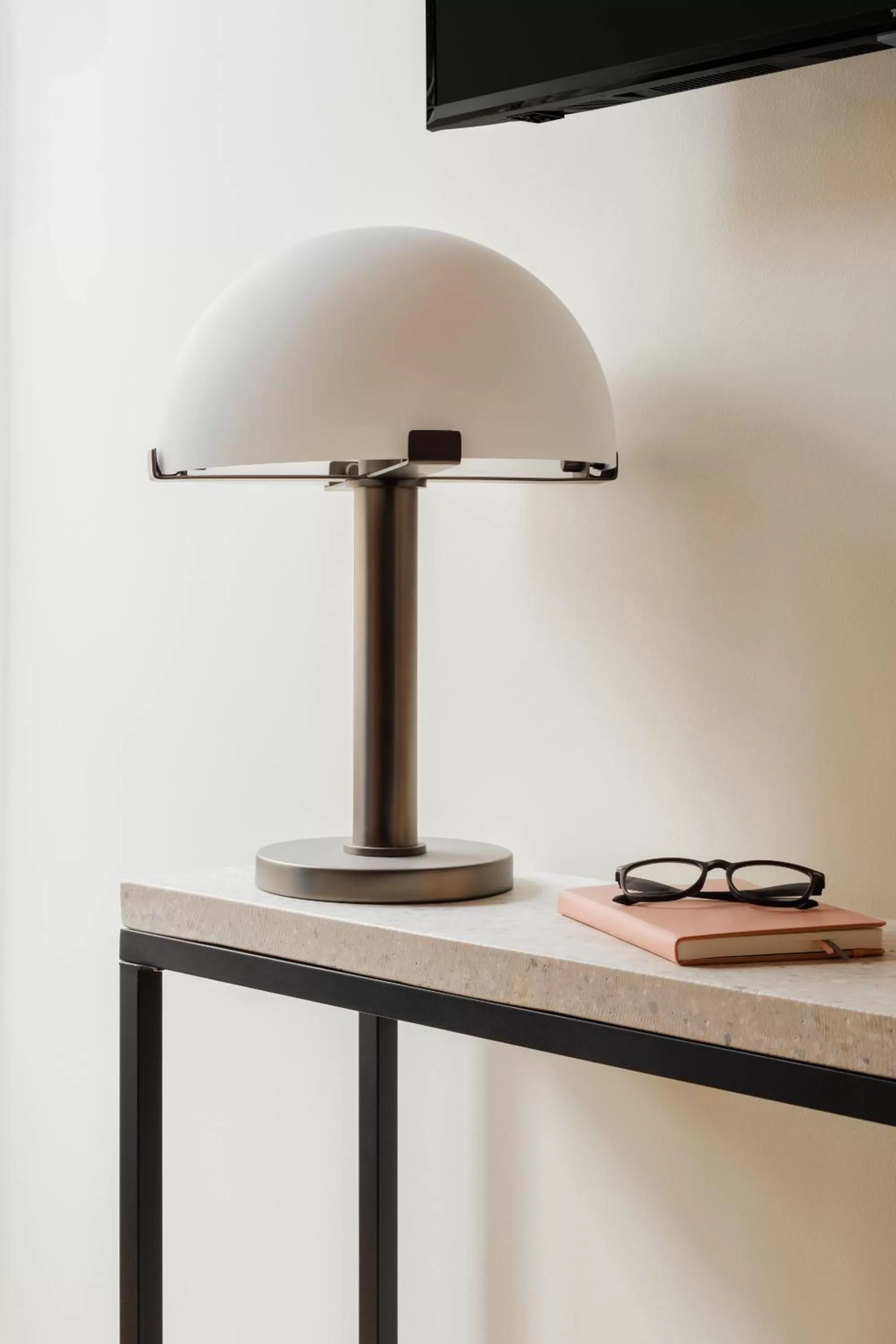 Living room in Found Chicago powered by Sonder