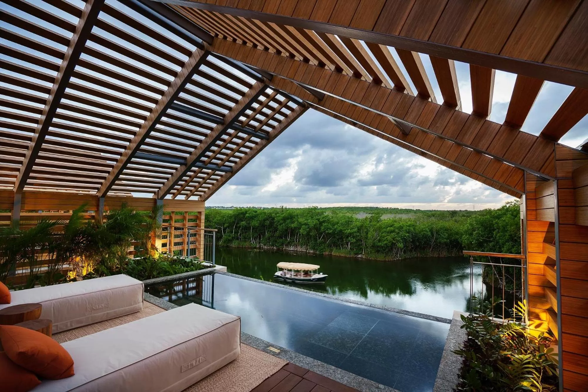 Balcony/Terrace in Banyan Tree Mayakoba
