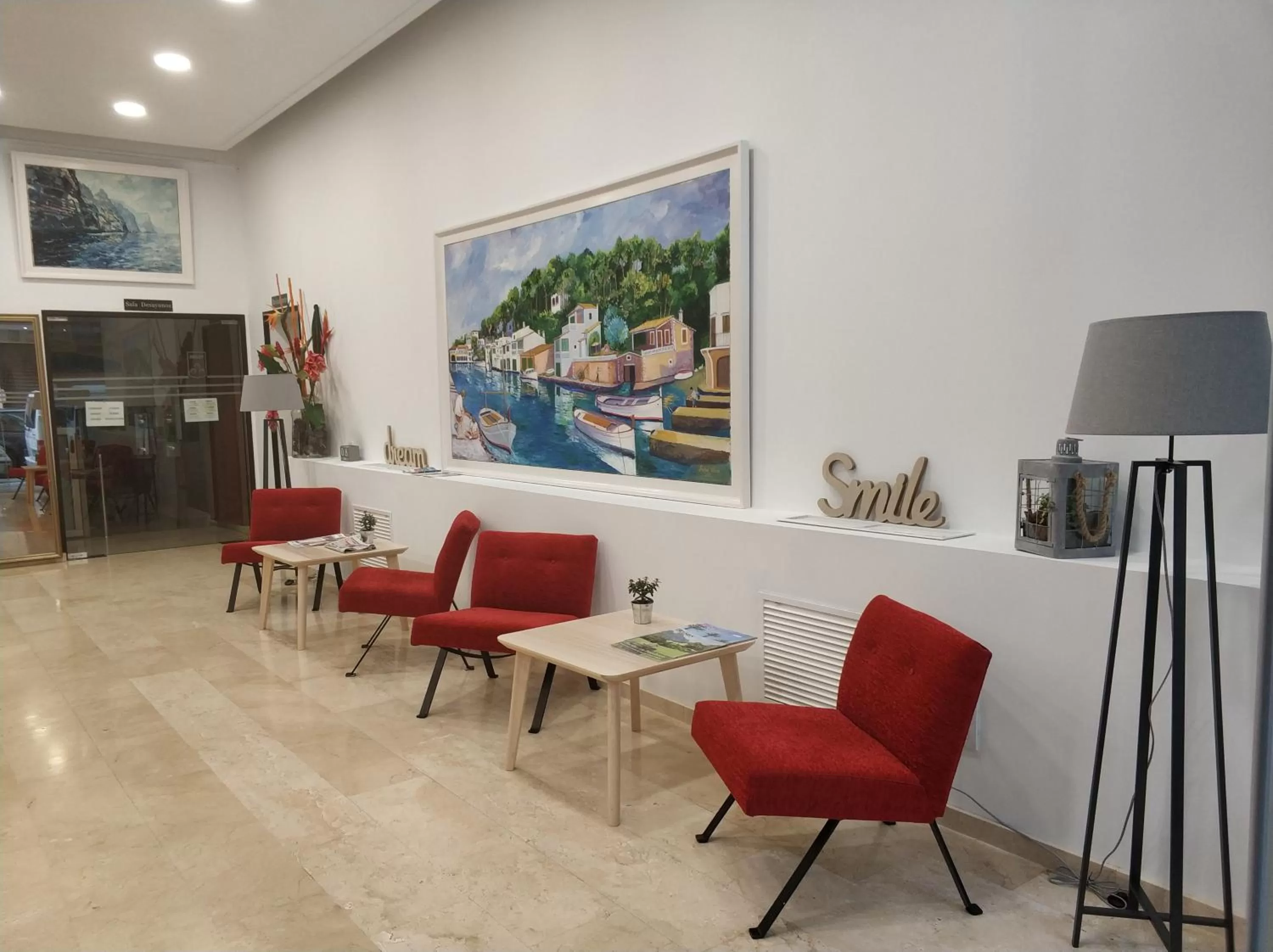 Lobby or reception in Hotel Abelay