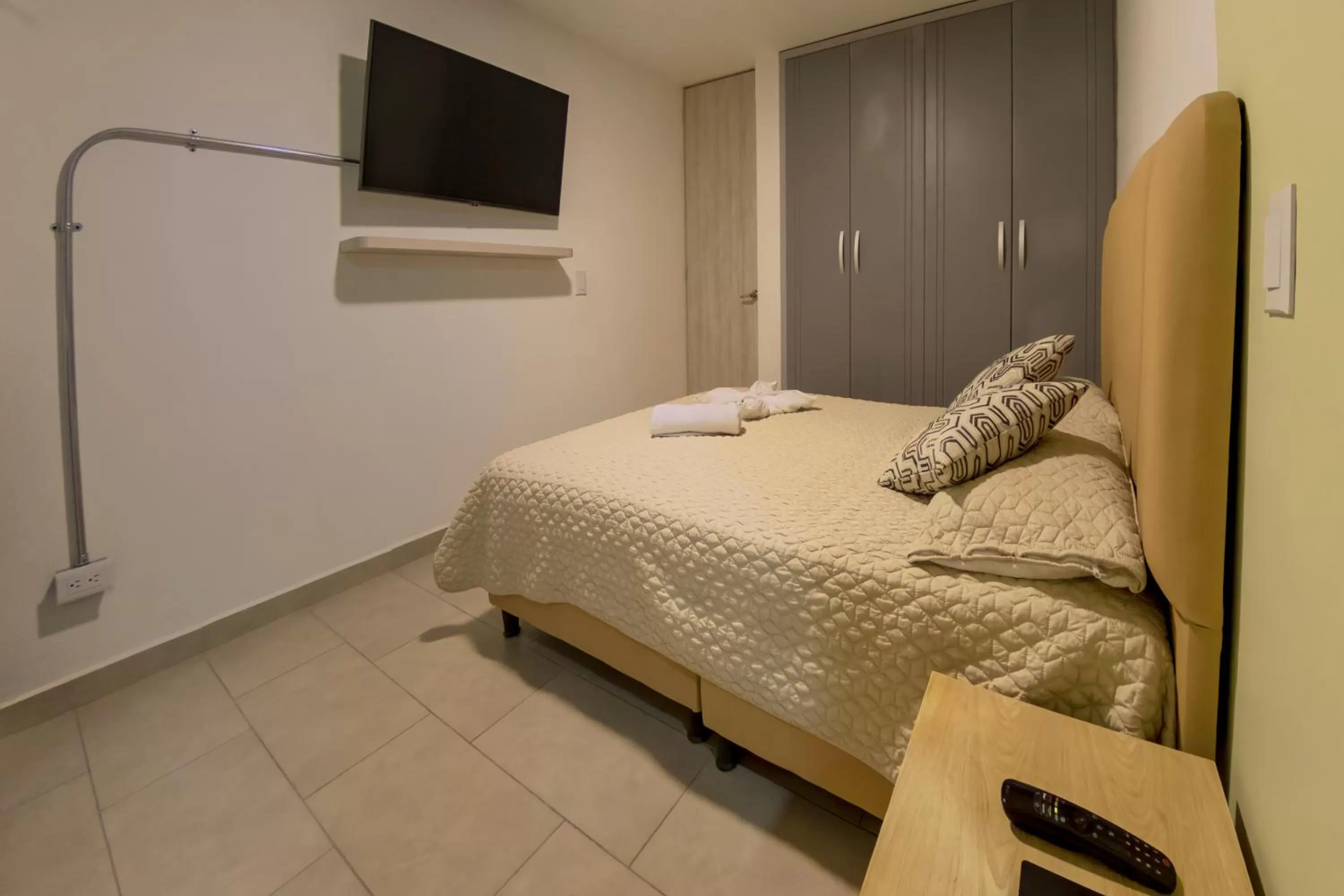 TV and multimedia, Bed in Ventiuna Hotel y Coliving