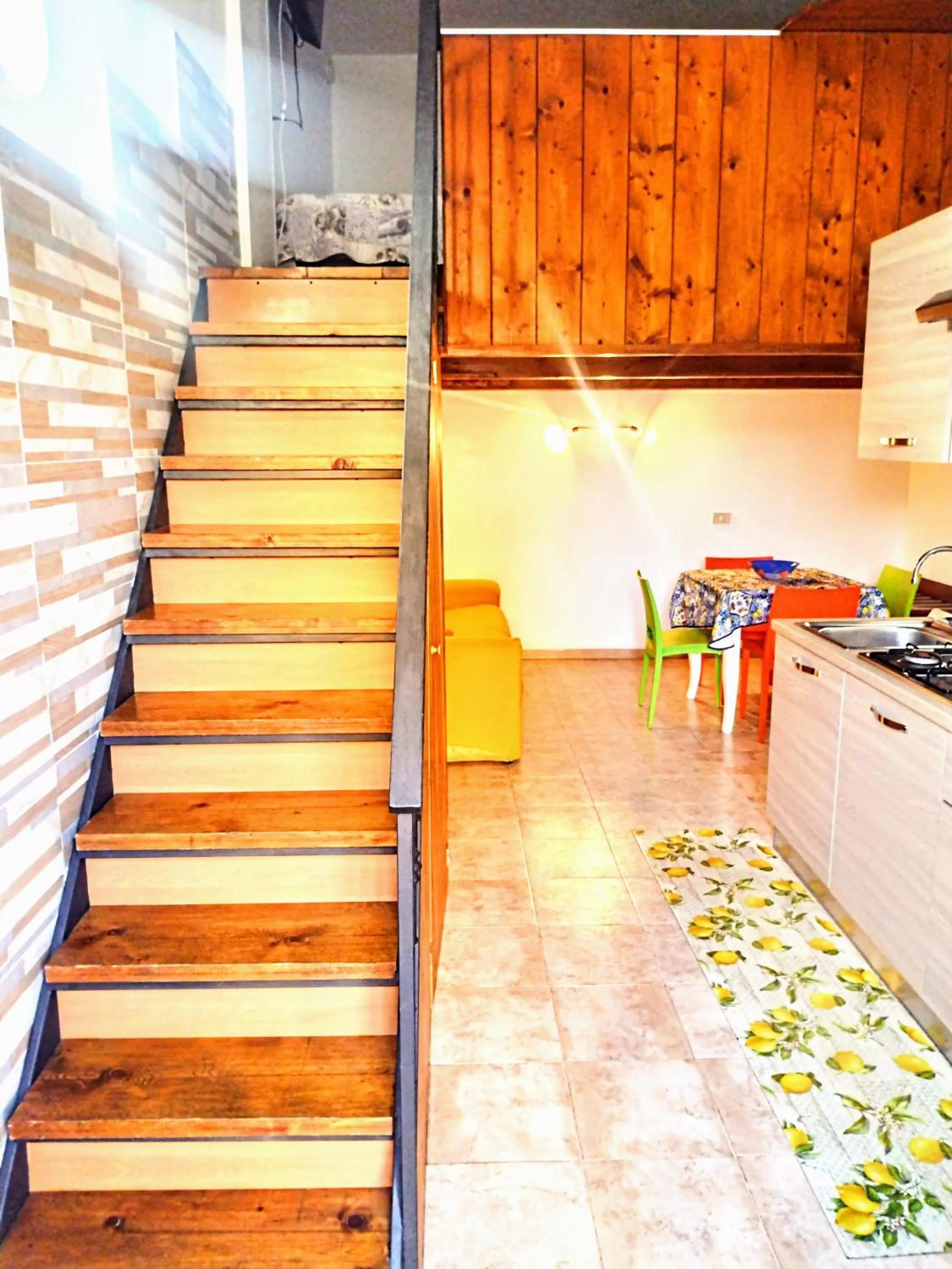 Kitchen or kitchenette in Bed & Breakfast Delle Palme