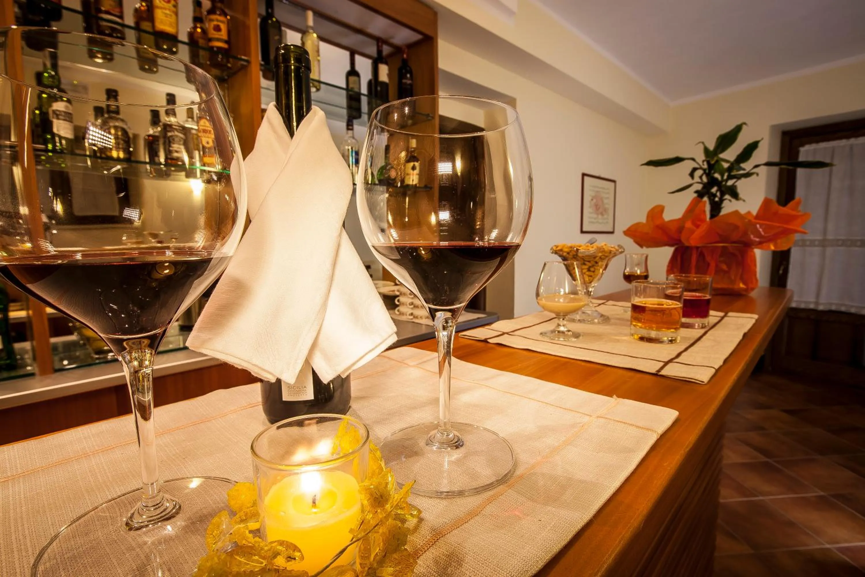 Lounge or bar in Hotel Residenza Petra