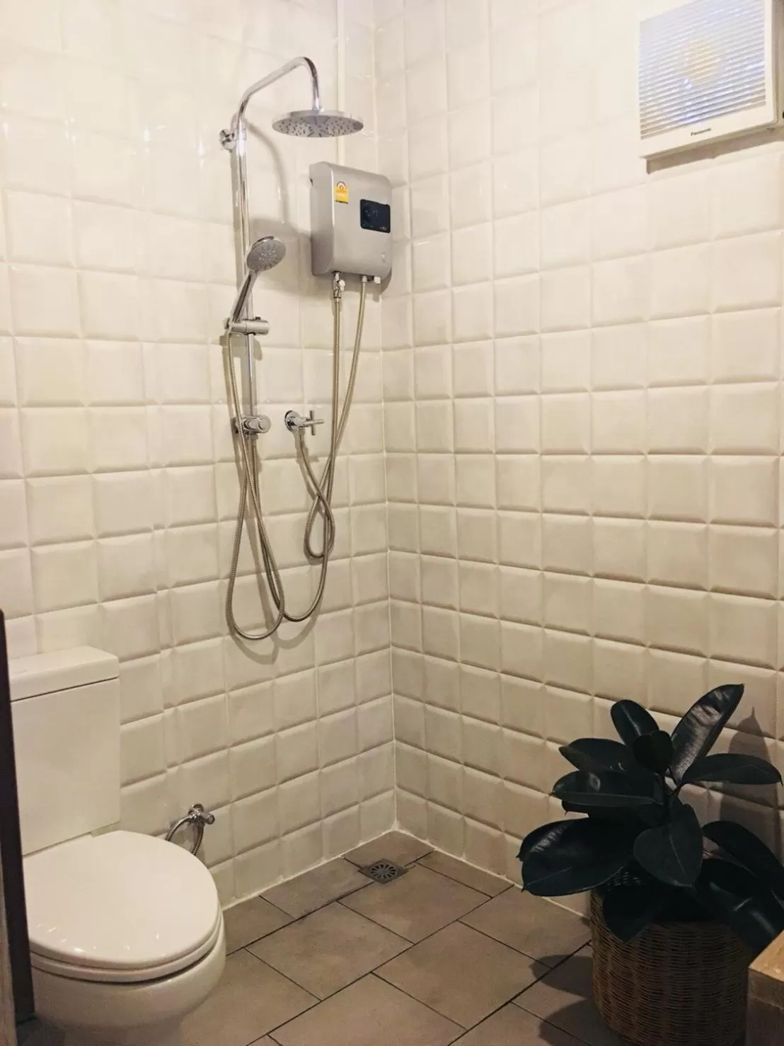 Shower in A Day Villa Chiangmai