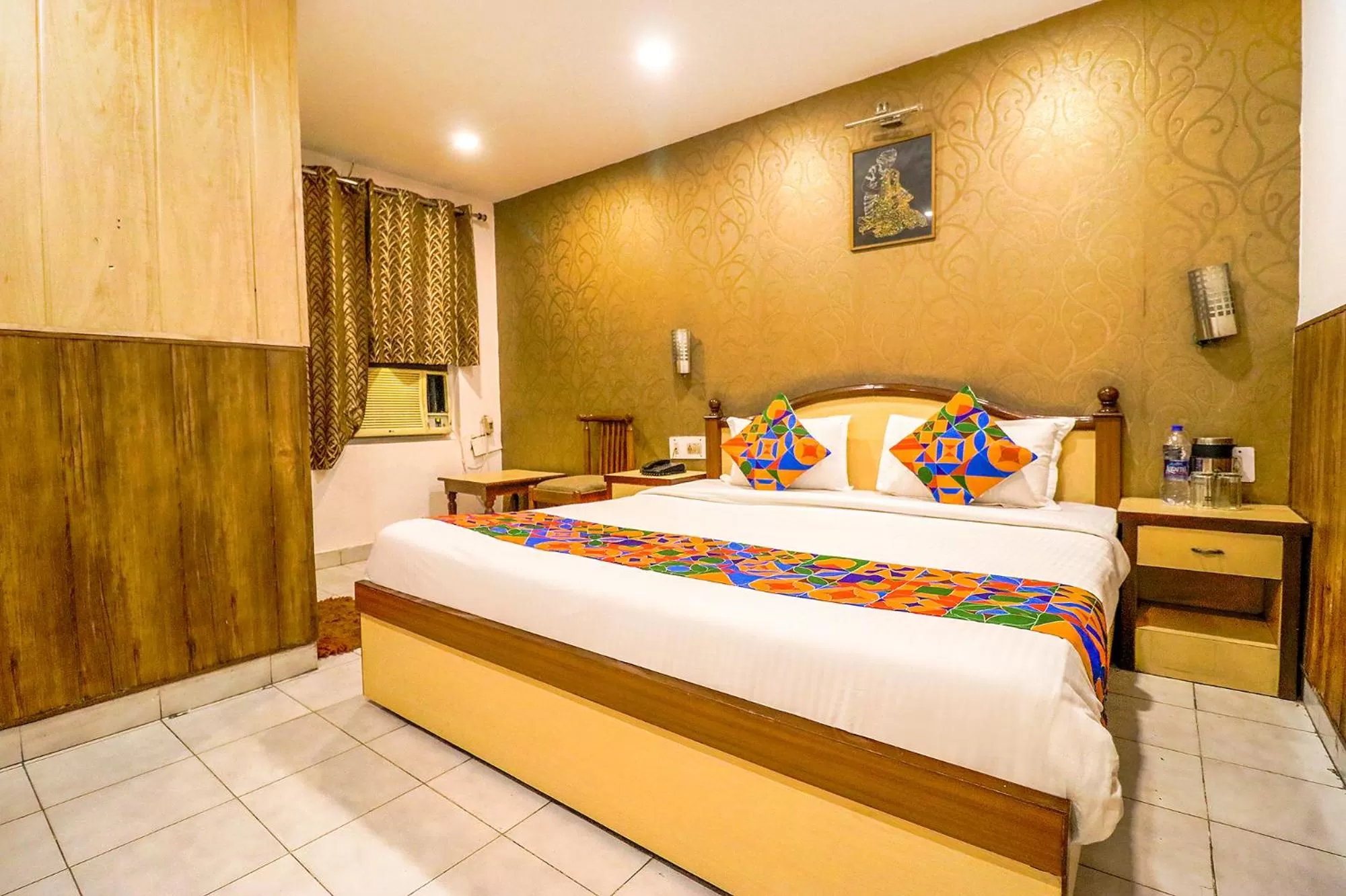 Bedroom, Bed in FabHotel Amritsar Residency