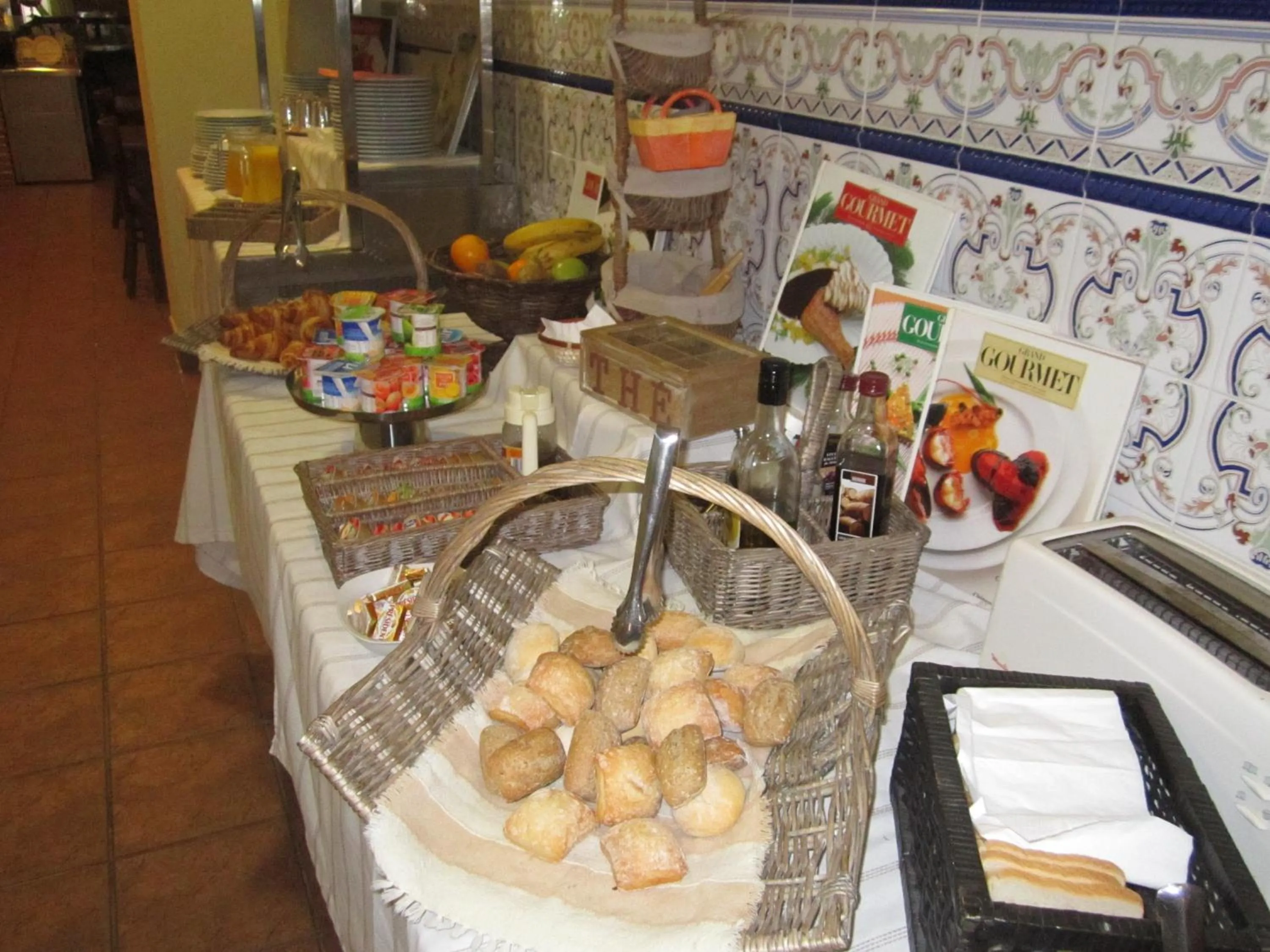 Food and drinks in Hotel del Mar