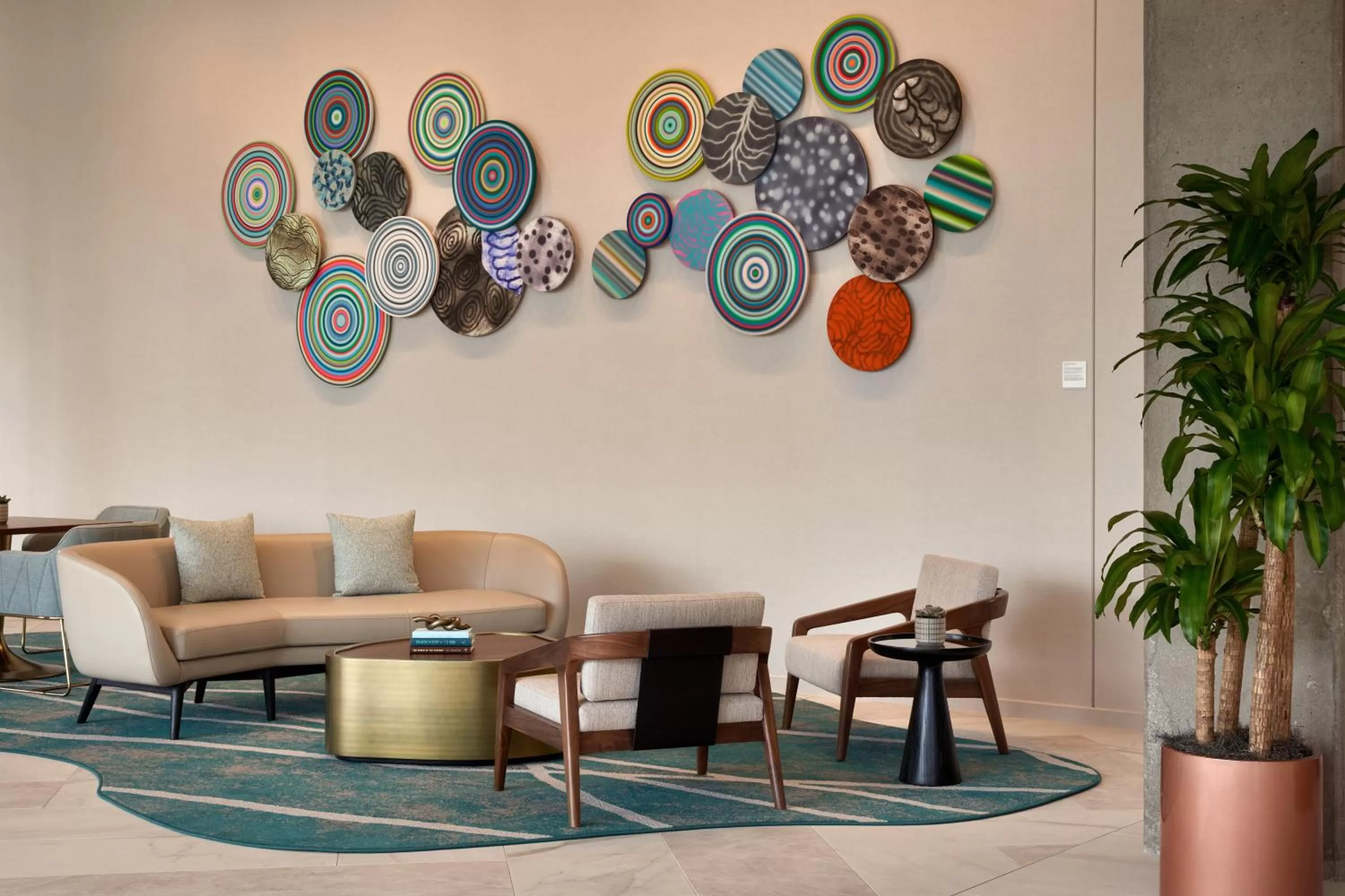 Lobby or reception in The Watermark Hotel