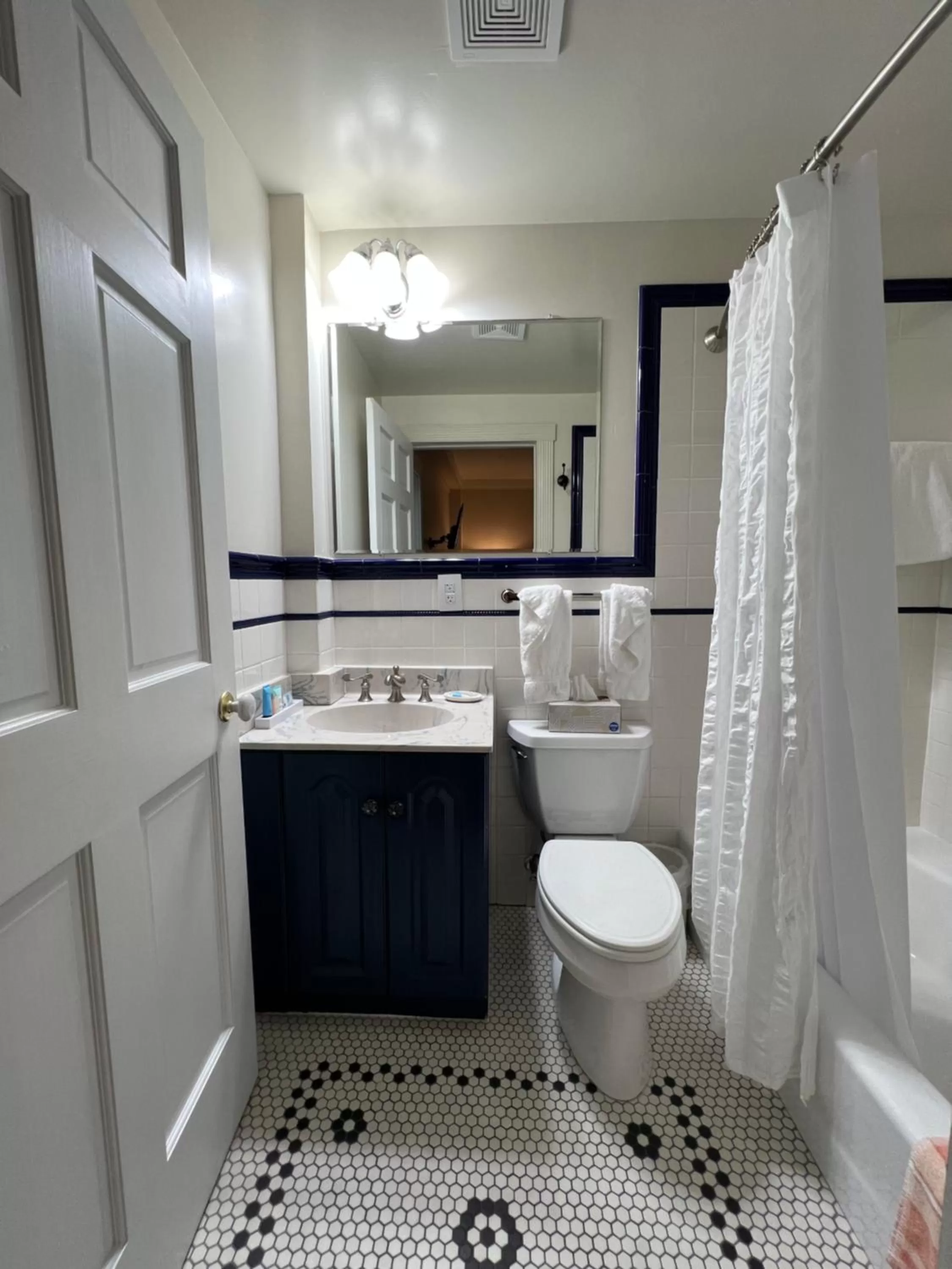 Bathroom in Elaine's Cape May Boutique Hotel