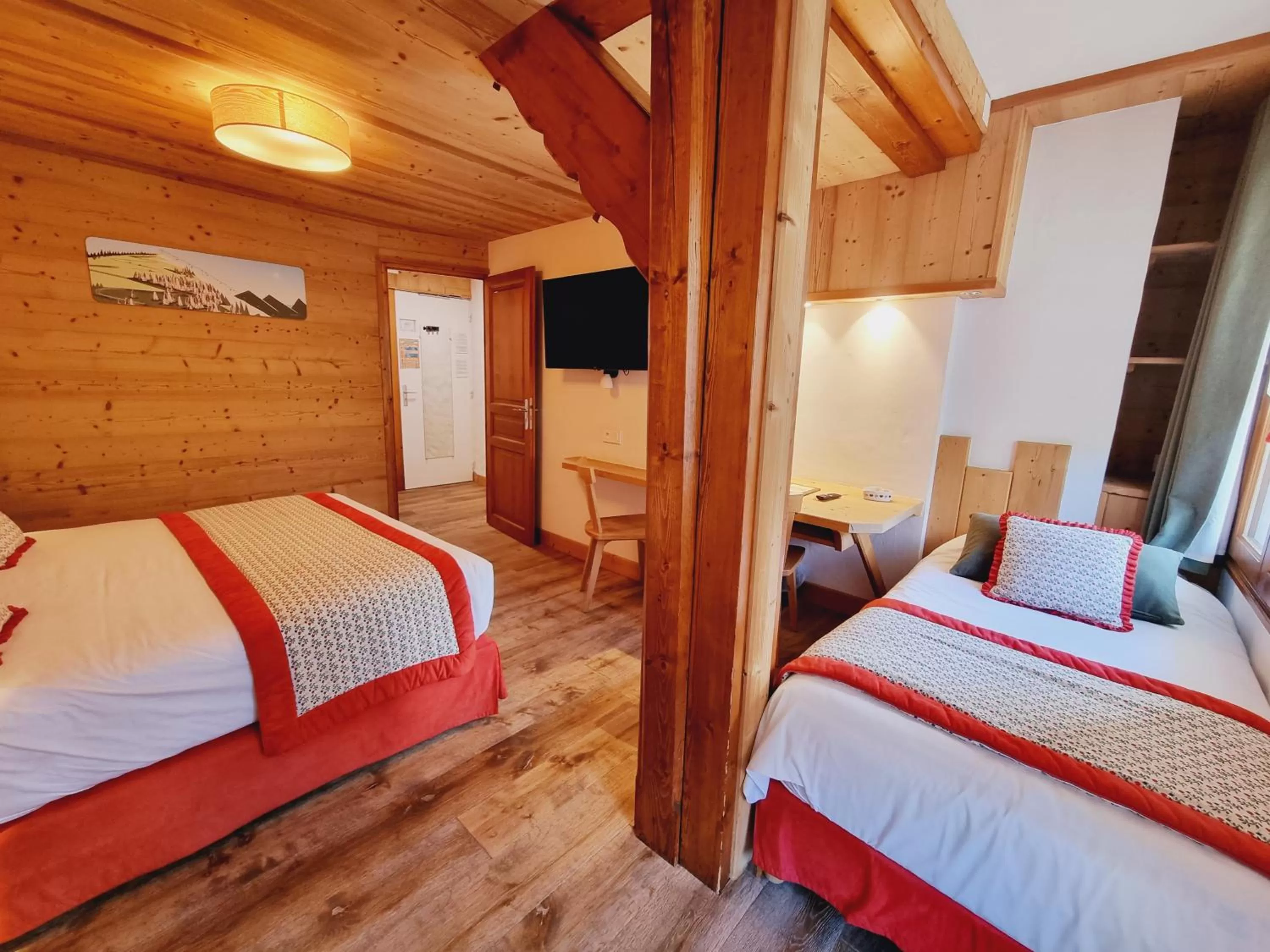 Bed in Hôtel Le Sporting