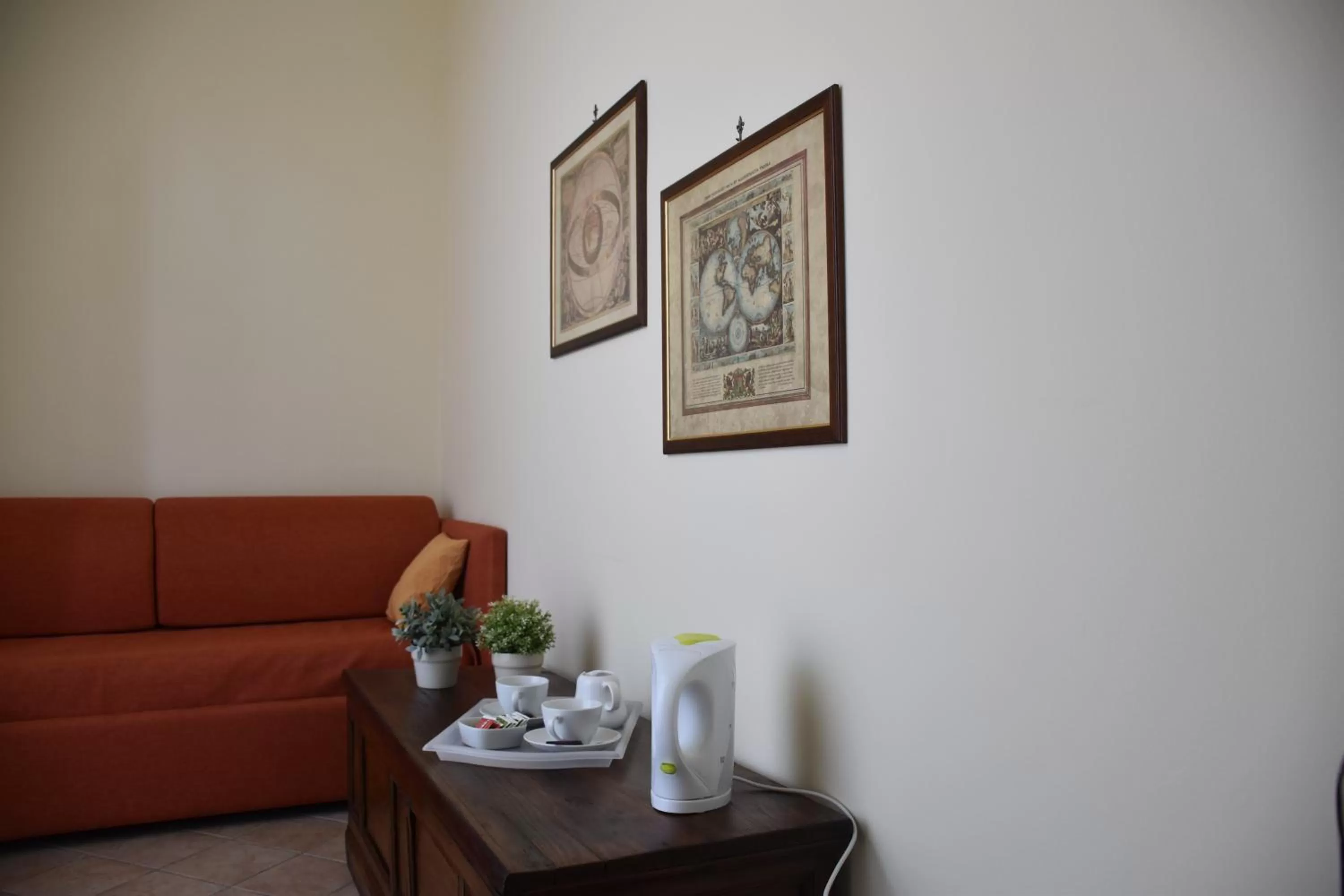 Living room in B&B al Teatro Massimo