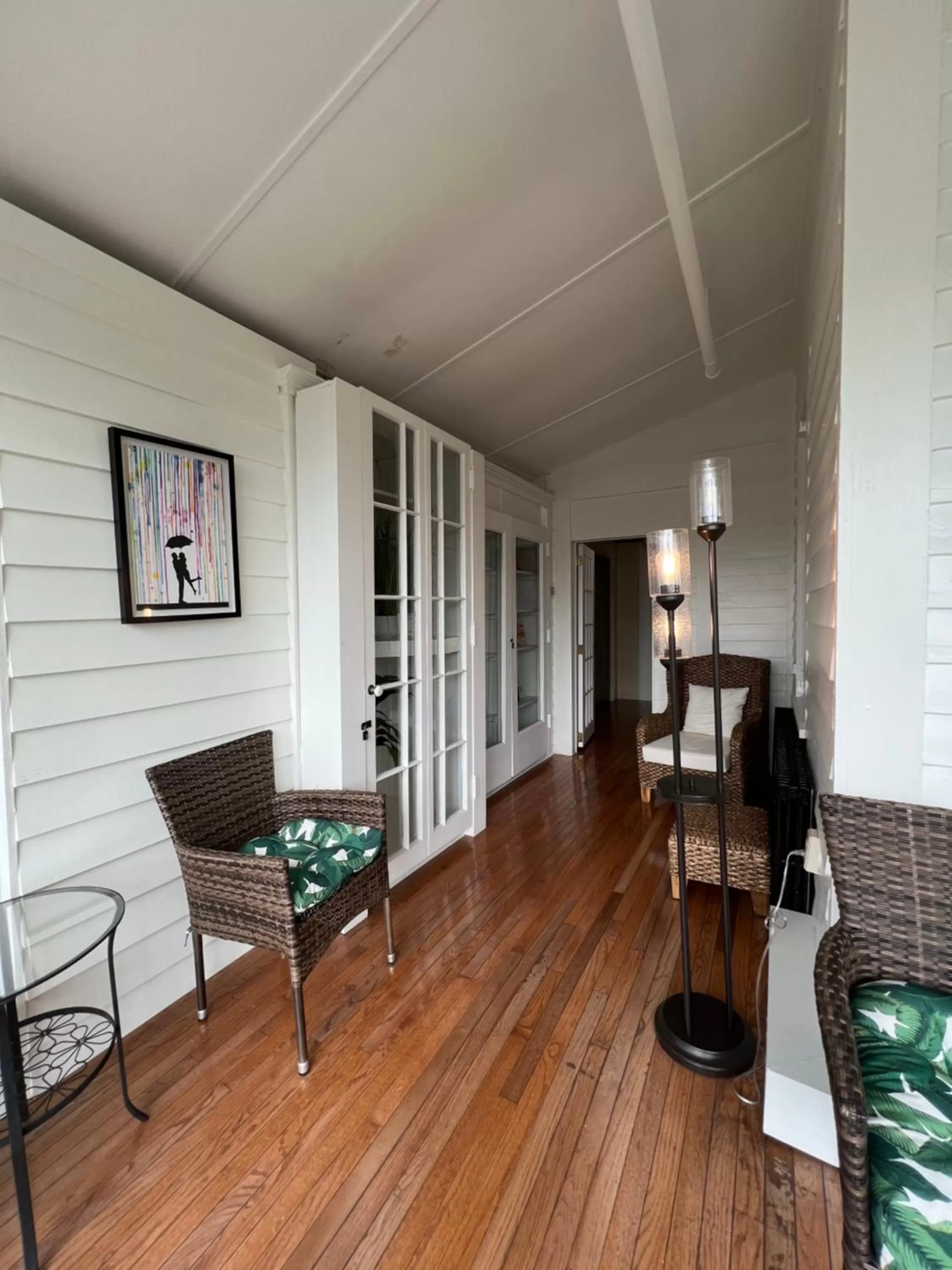 Seating area in Elaine's Cape May Boutique Hotel