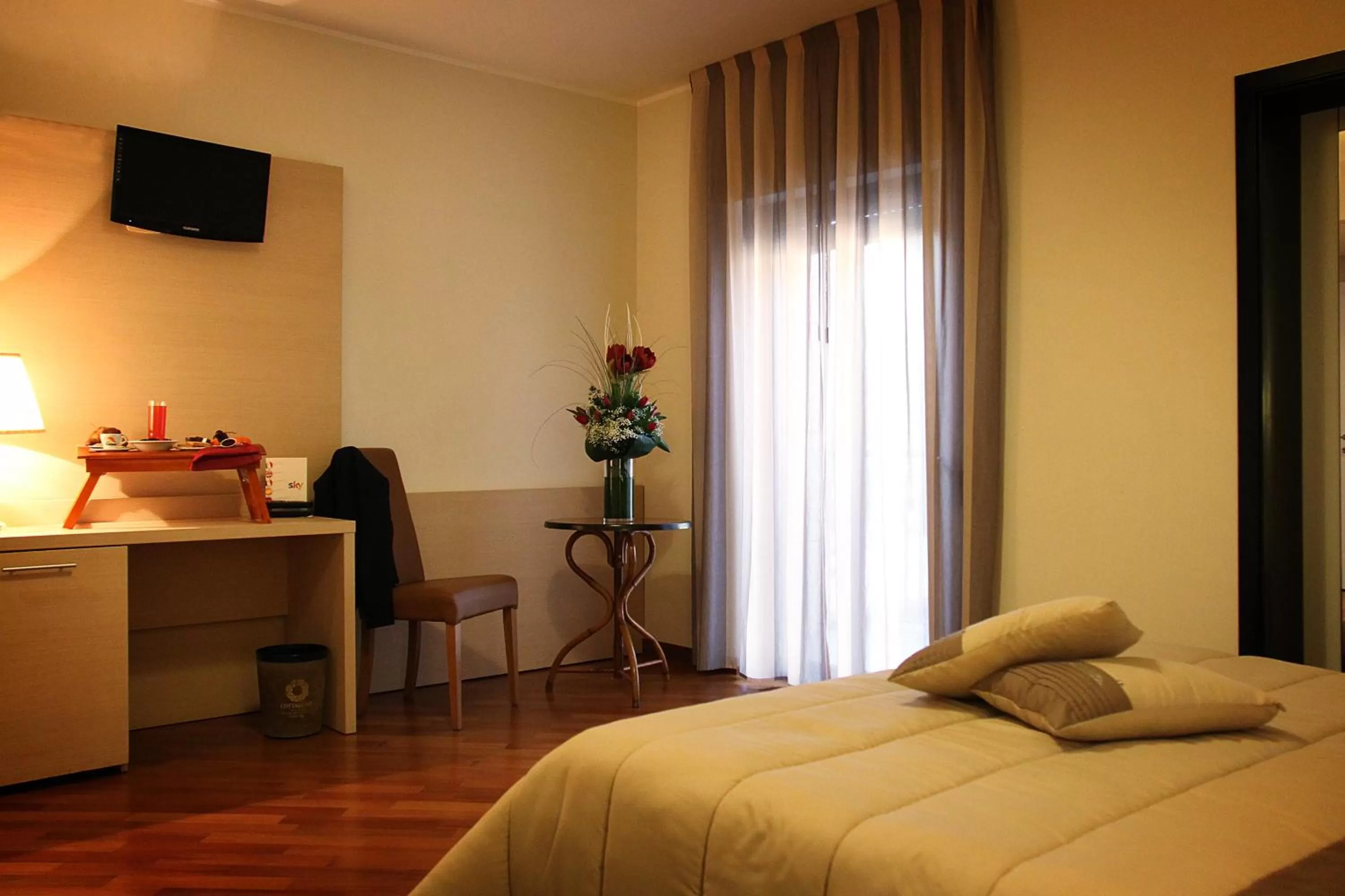 Bed in Hotel Ottagono