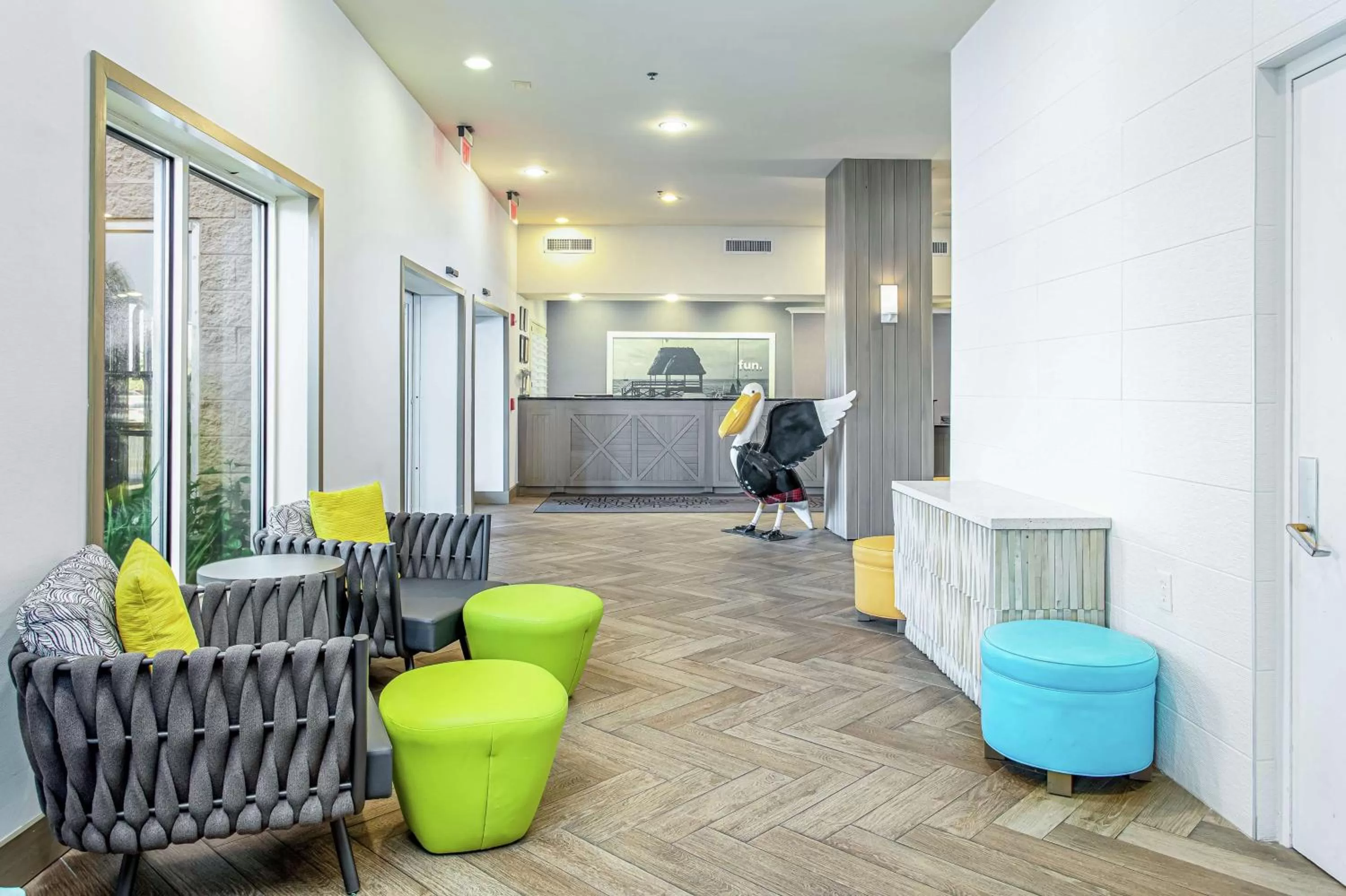 Lobby or reception in Hampton Inn Pensacola Beach