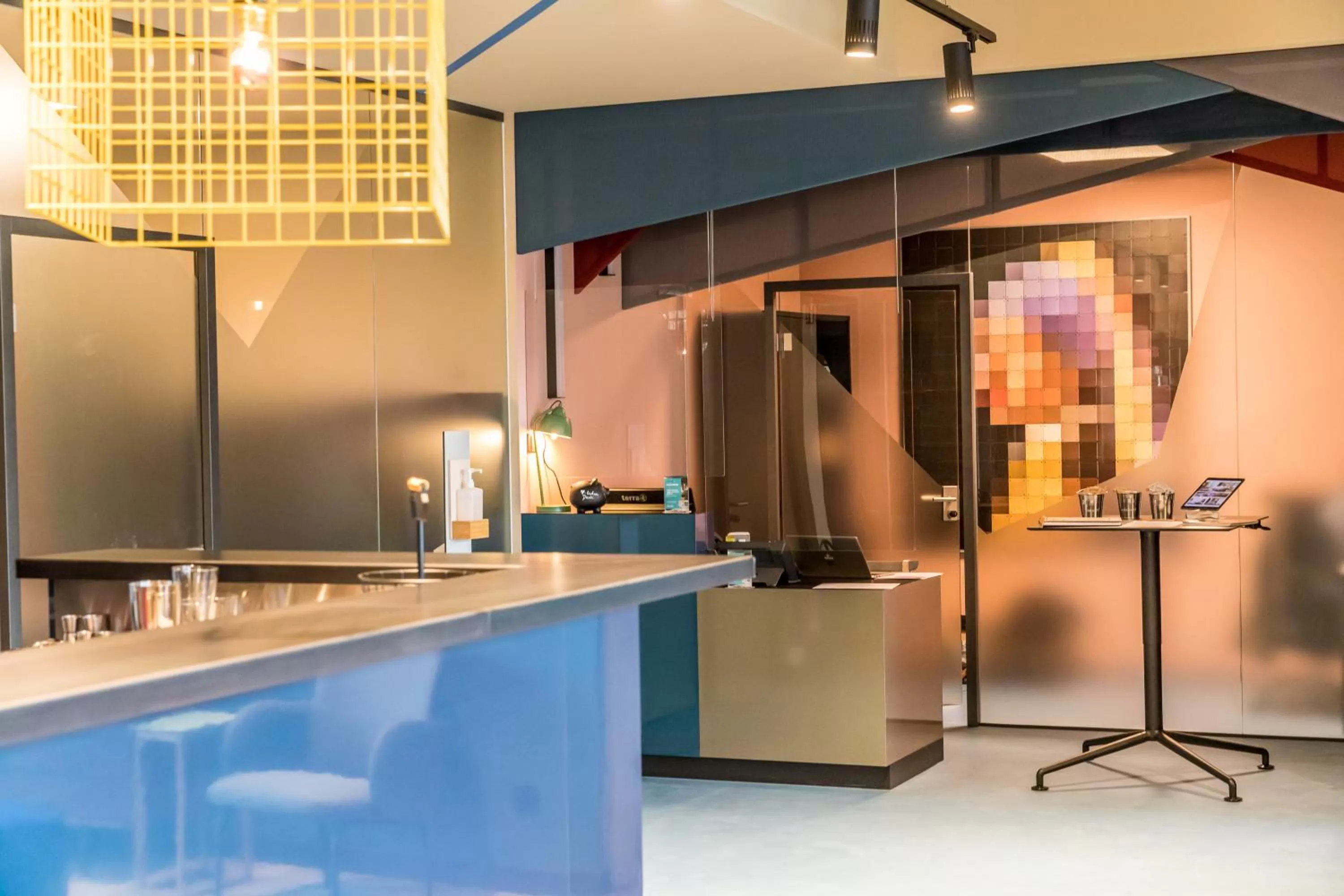 Lobby or reception in Hotel einsmehr