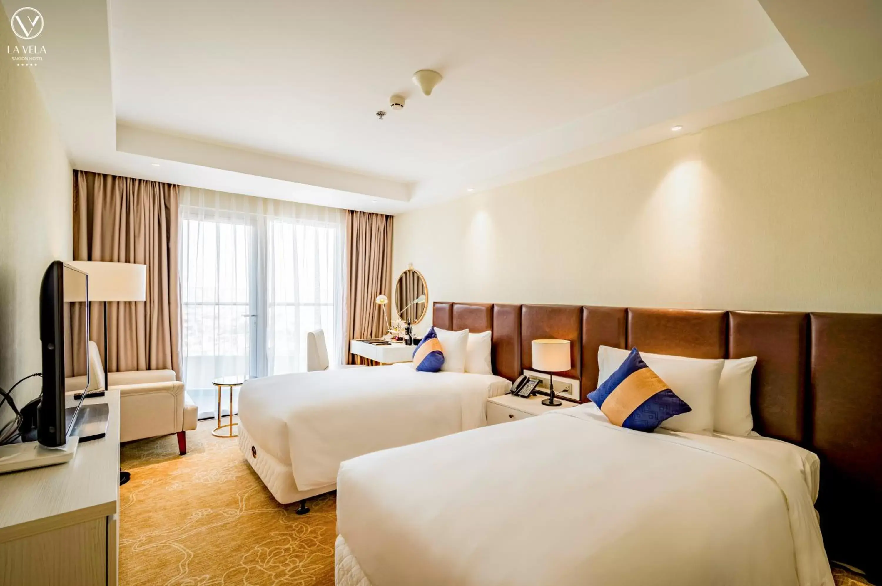 La Vela Deluxe Connecting room in La Vela Saigon Hotel La Vela Deluxe Connecting room in La Vela Saigon Hotel