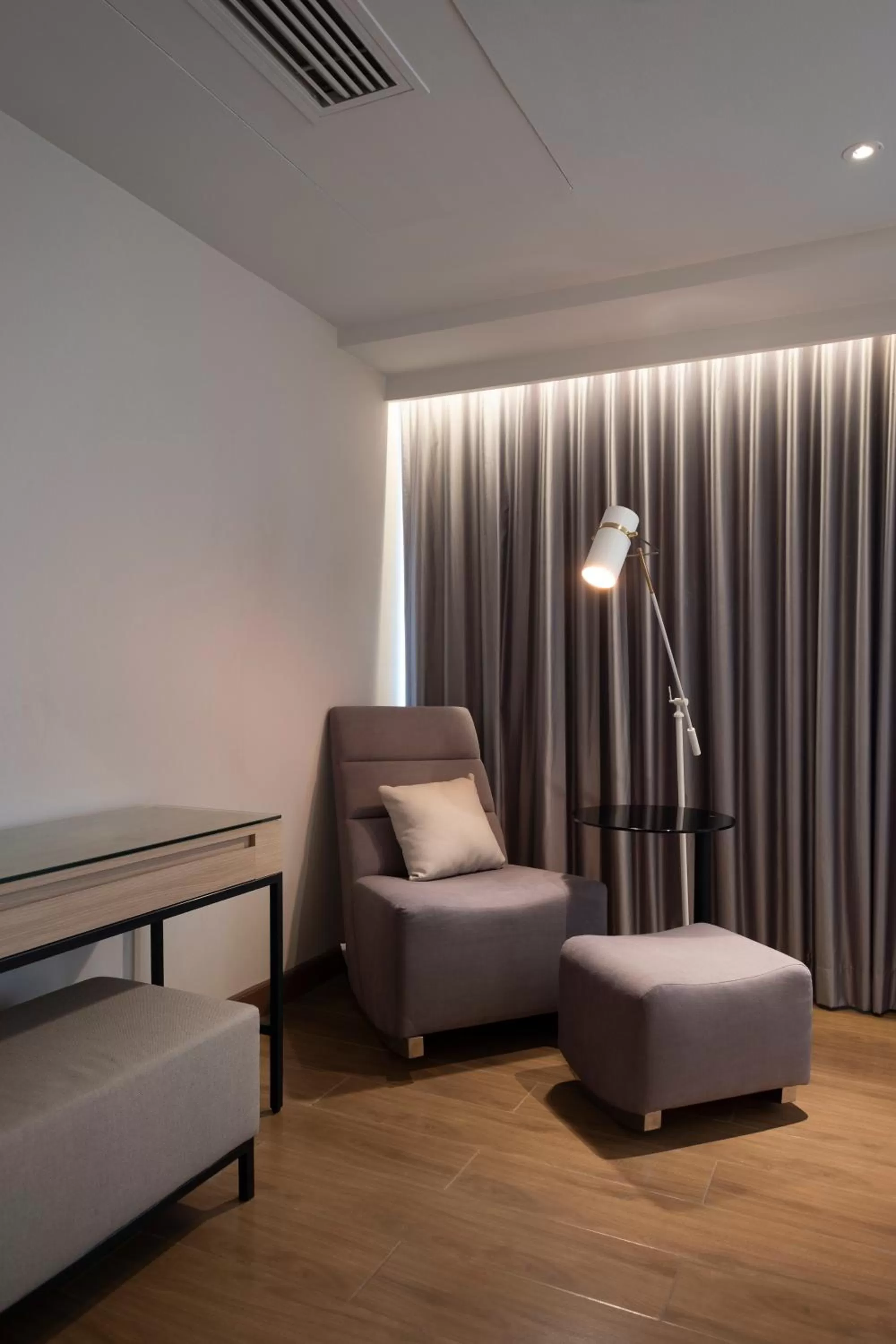 Seating area in Brittany Hotel BGC