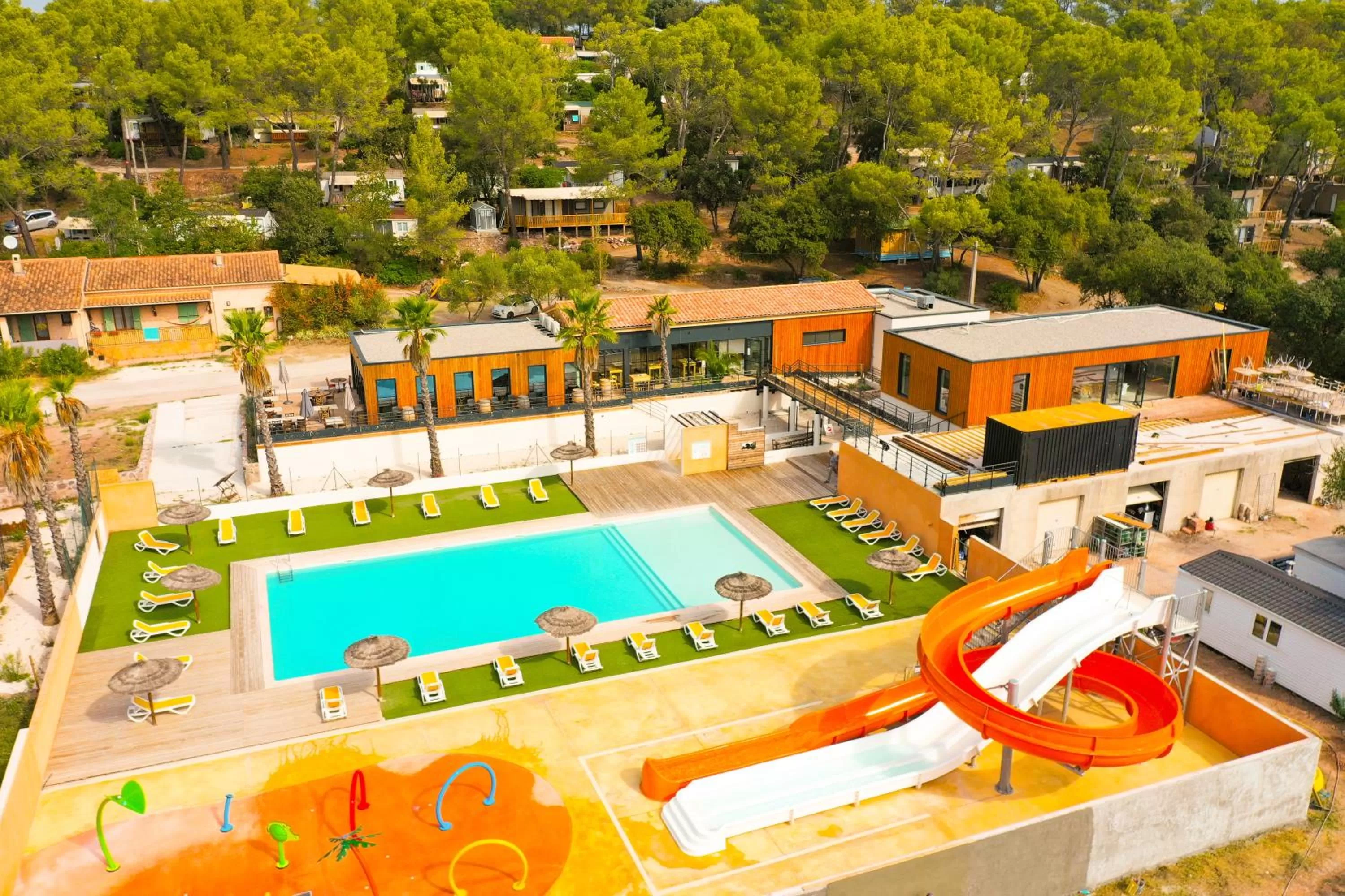 Bird's eye view in Domaine des voiles de Pierrefeu