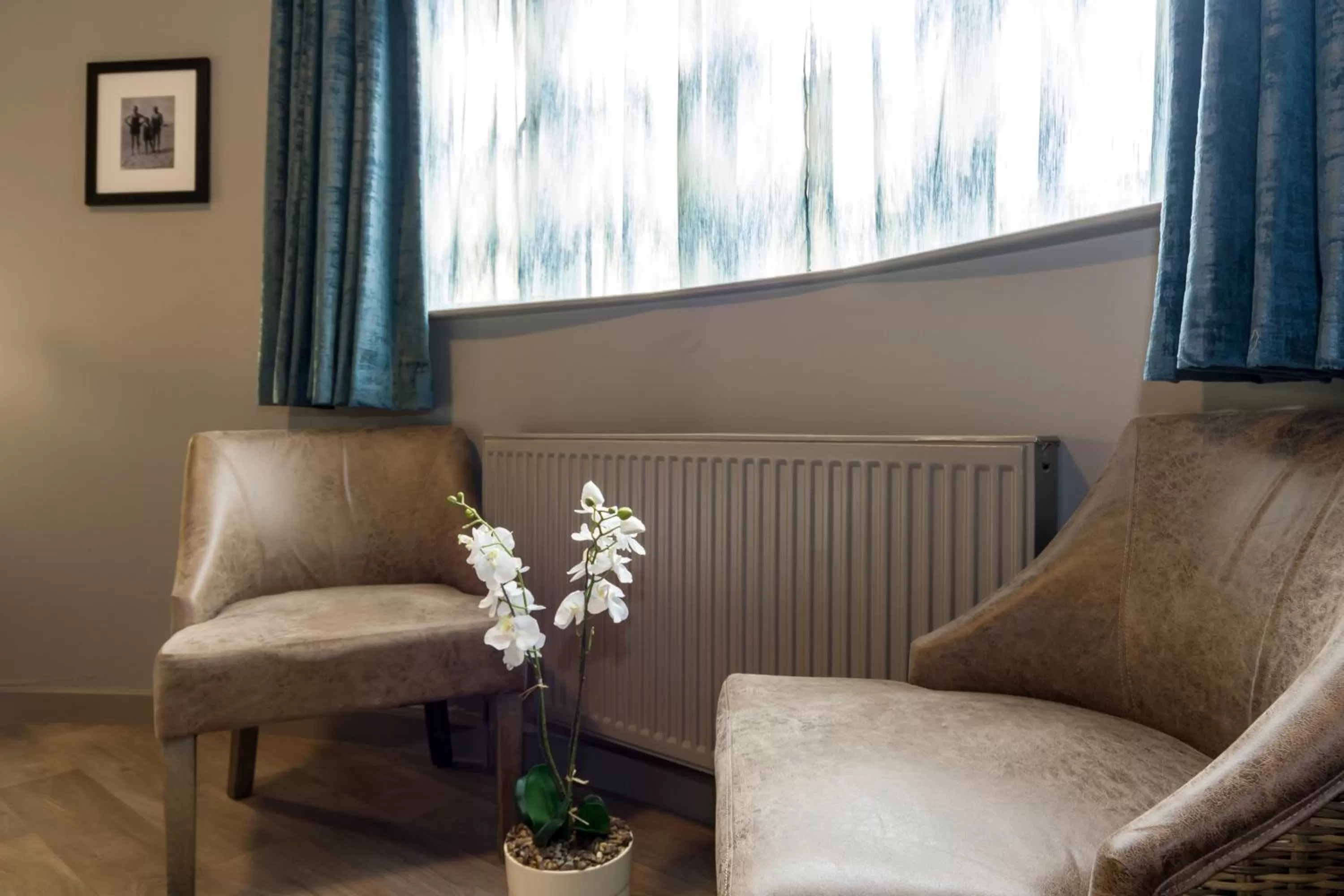 Seating area in Hotel No 8