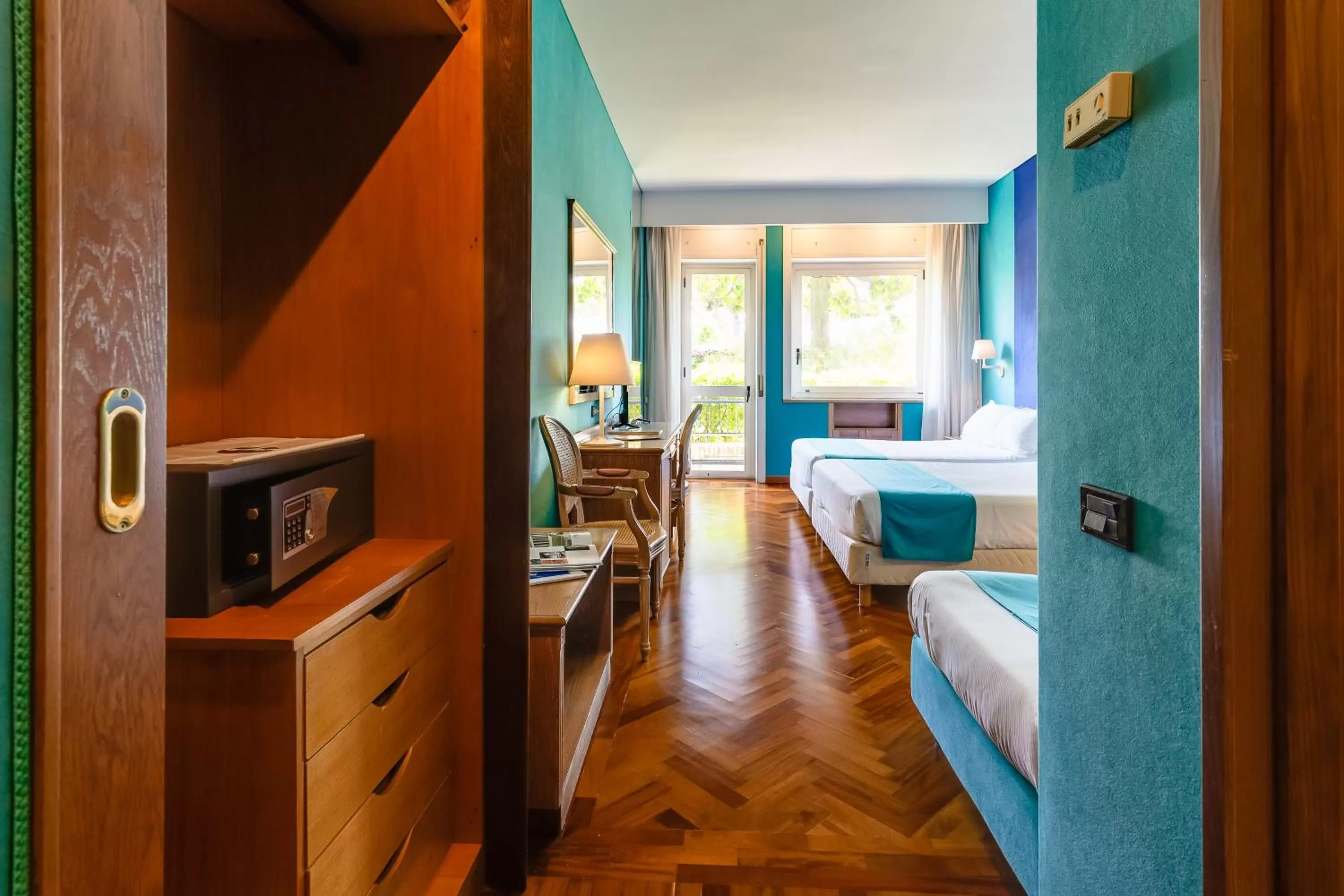 Bed in Culture Hotel Villa Capodimonte