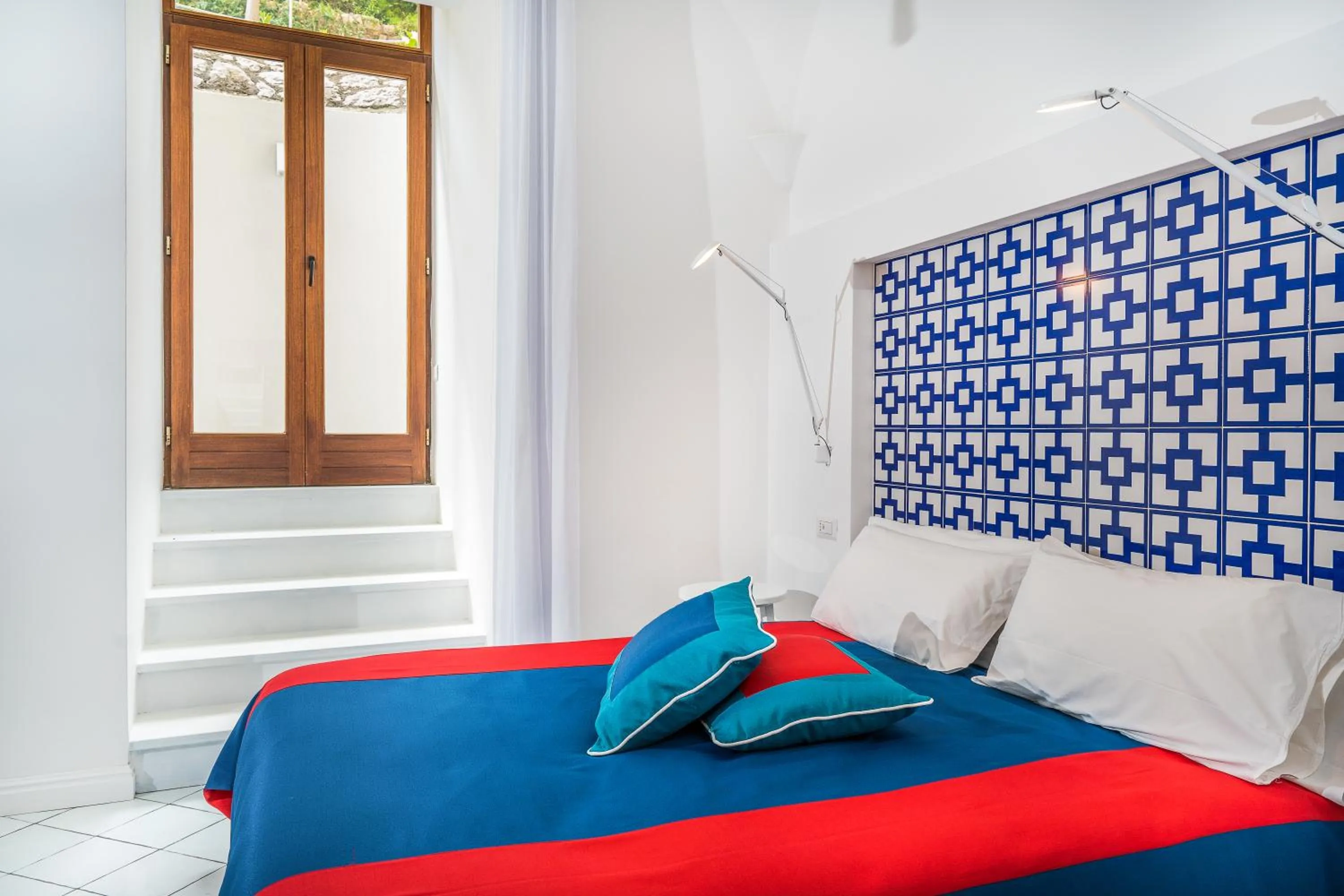 View (from property/room), Bed in Hotel Torre Barbara