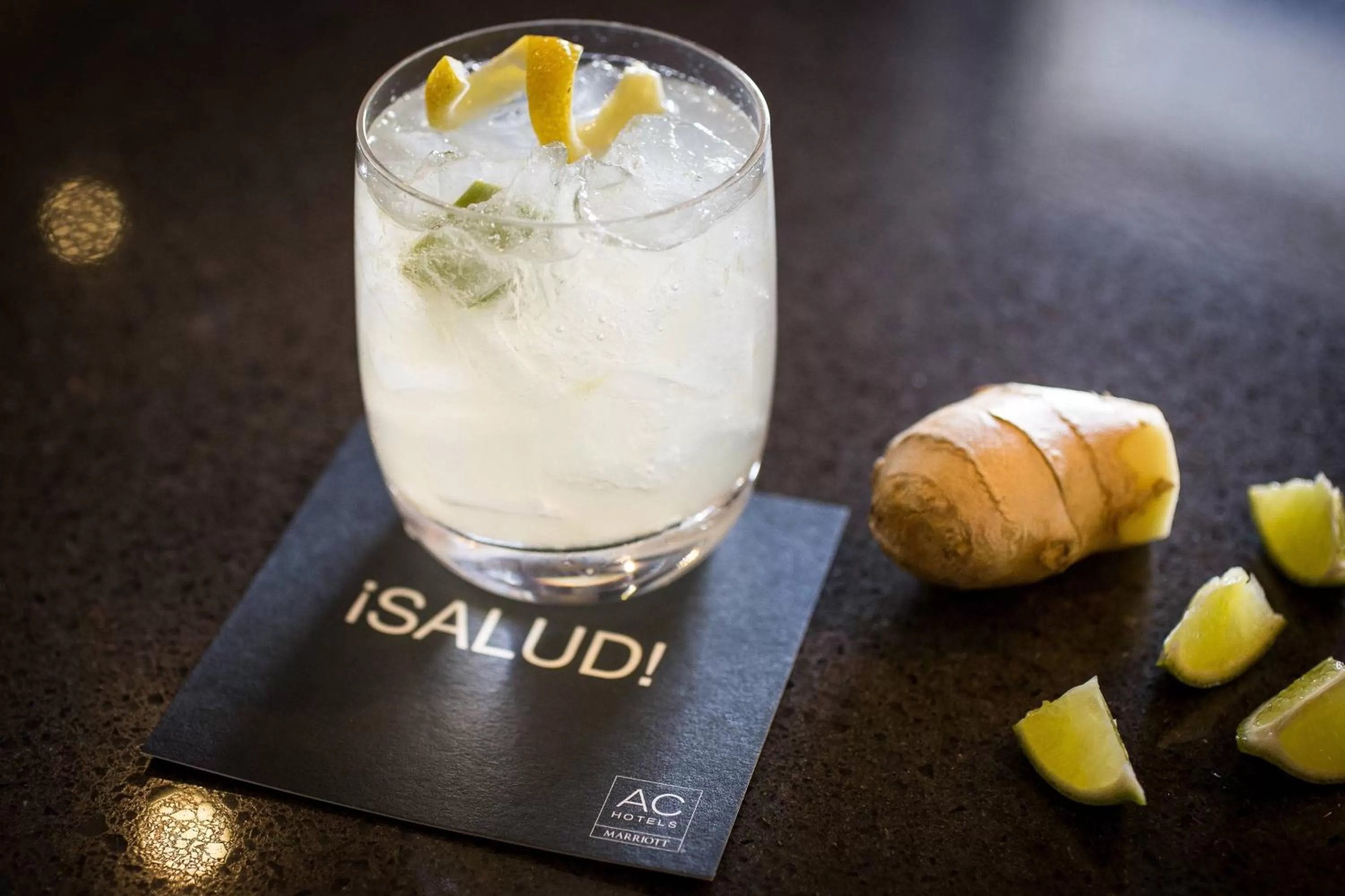 Lounge or bar in AC Hotel by Marriott Guadalajara Expo