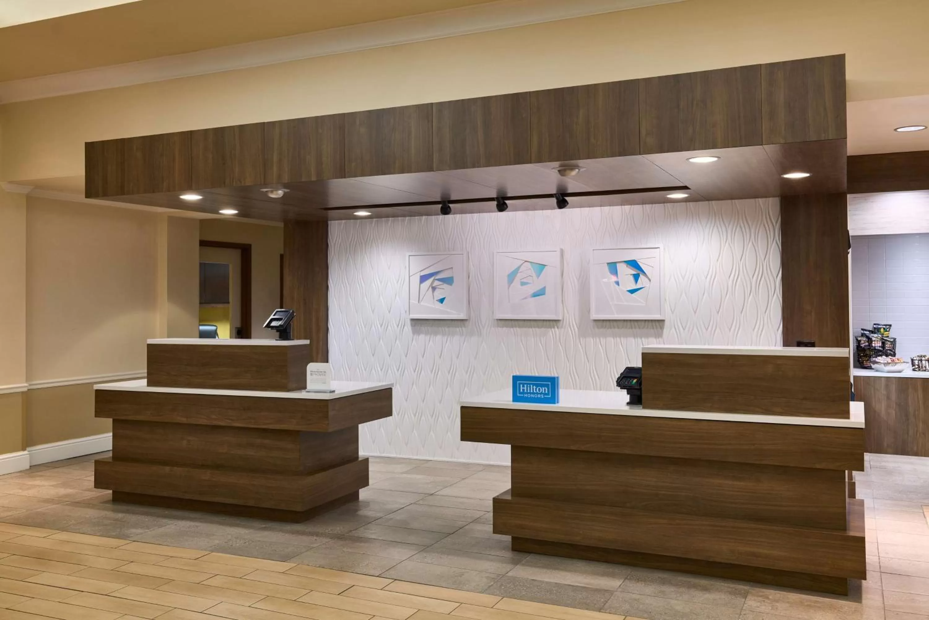Lobby or reception in Hilton Garden Inn Hershey