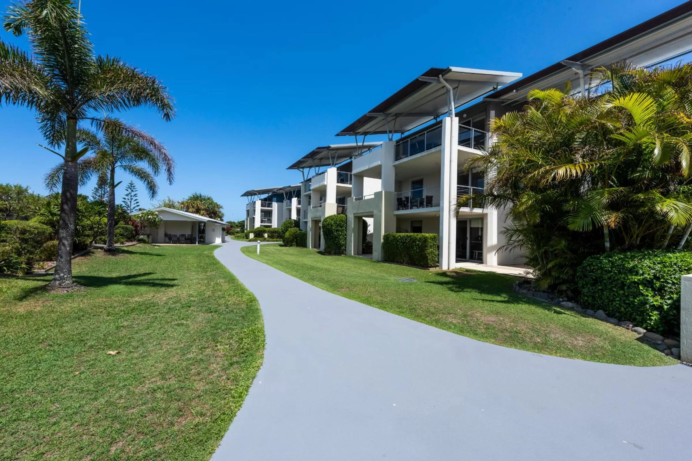 Property building in Pacific Marina Apartments
