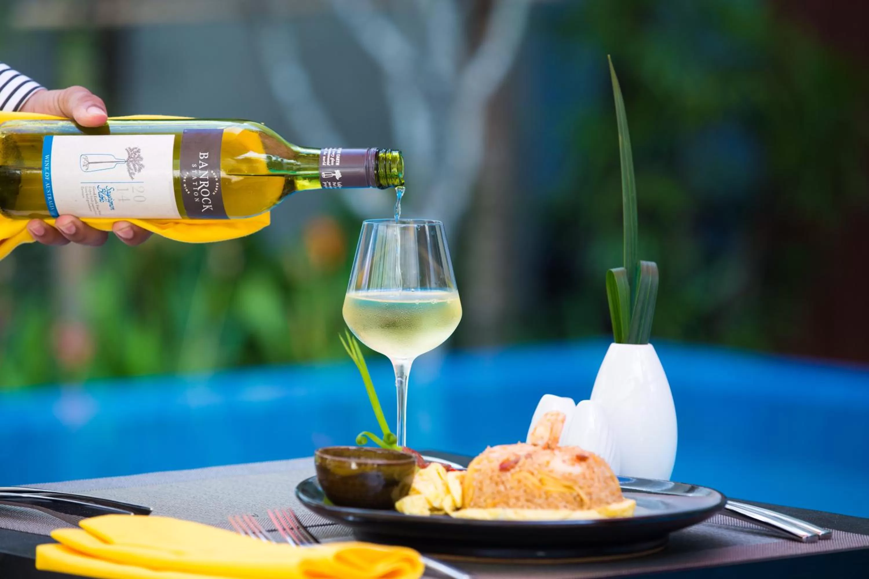 Food and drinks in Apsara Residence Hotel