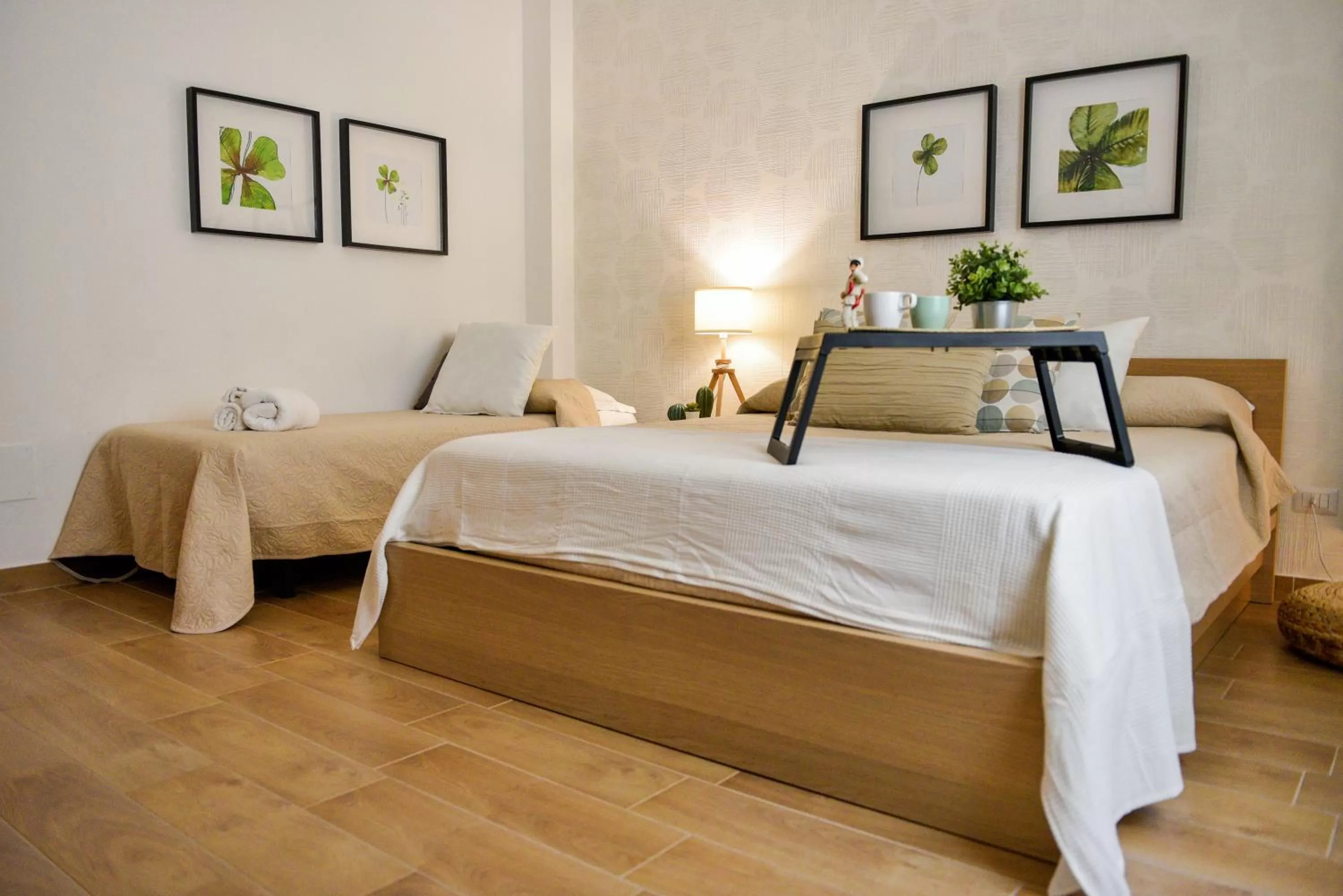 Bed in B&B Portafortuna Lucky charm