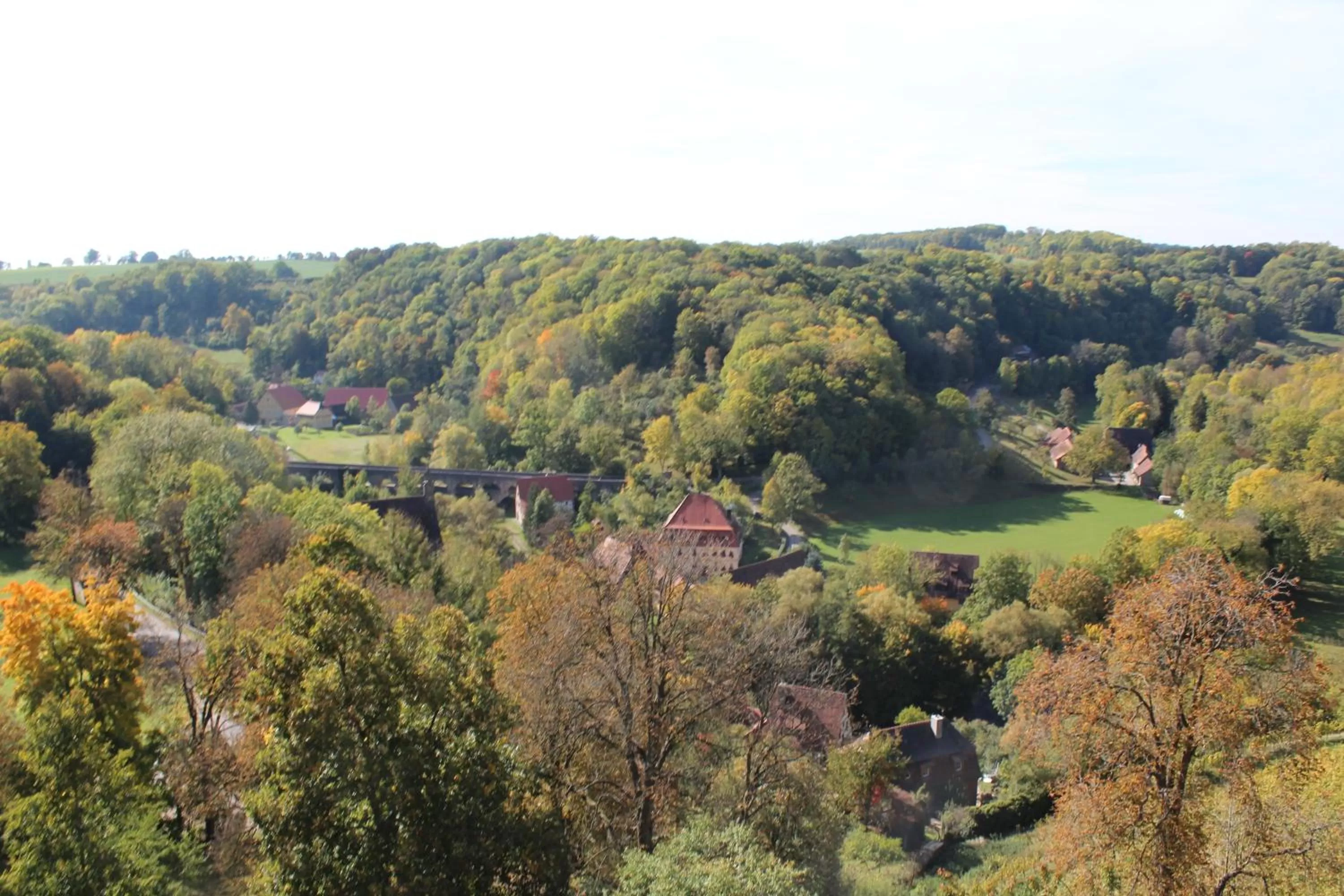 View (from property/room) in Historik Hotel Goldener Hirsch Rothenburg