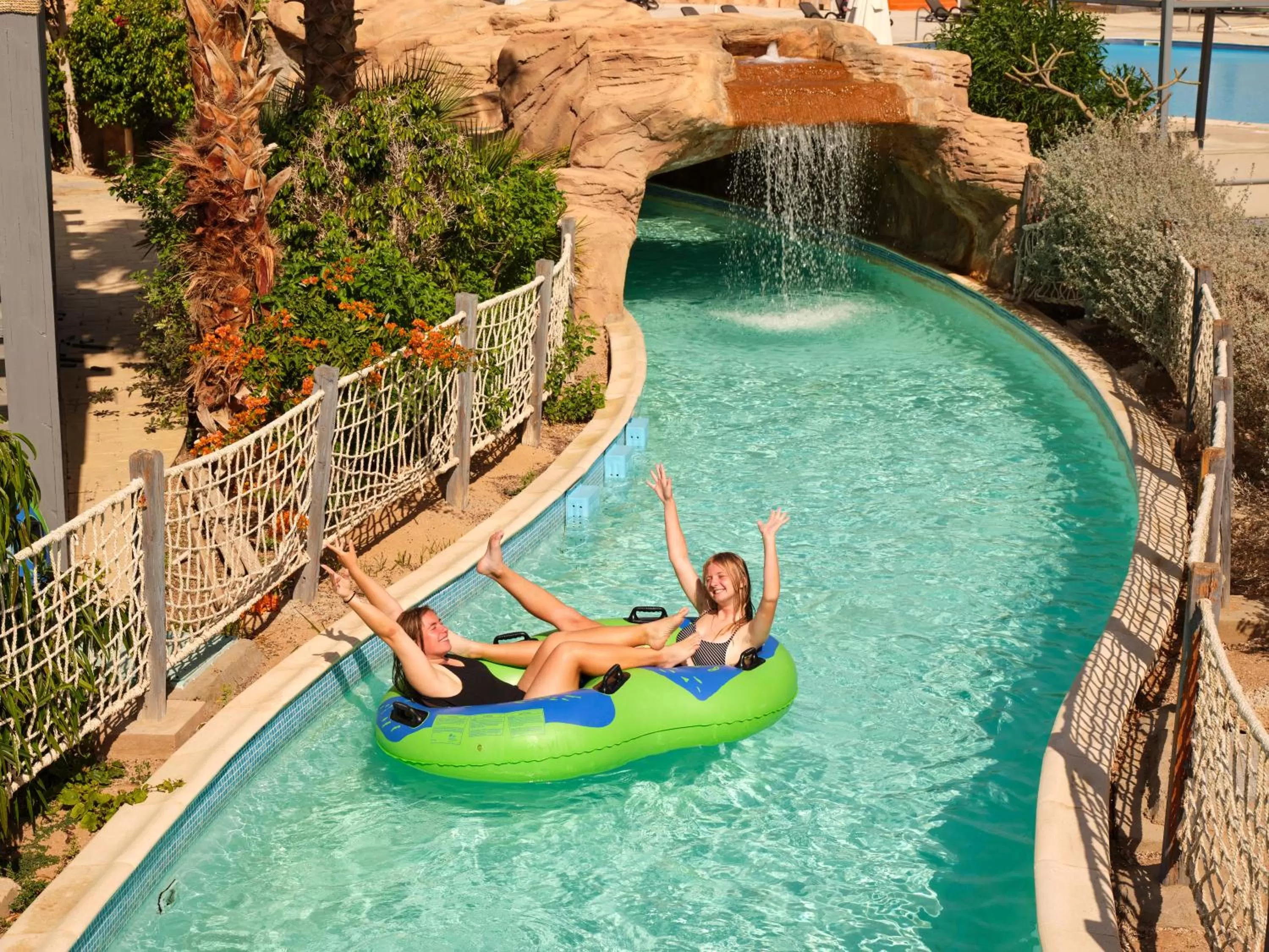Aqua park in Coral Sea Waterworld Sharm El Sheikh