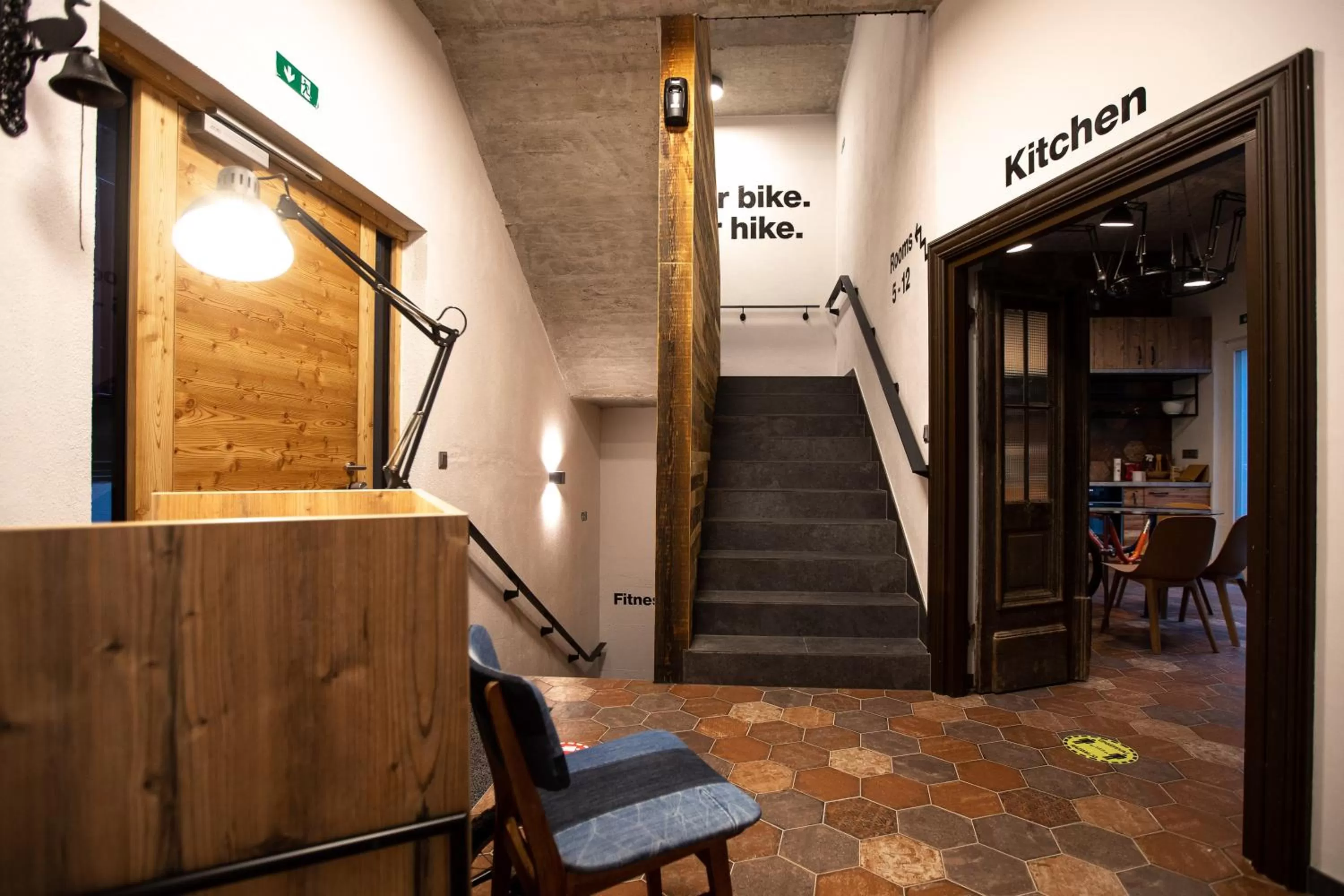 Lobby or reception in Becycle Sustainable stay and travel