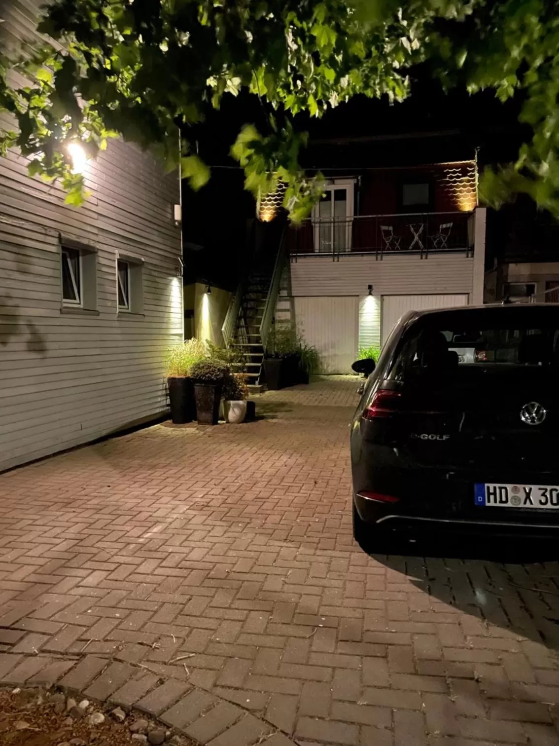 Patio in AUERSTEIN-Hotels auerstein & auerstein-mono