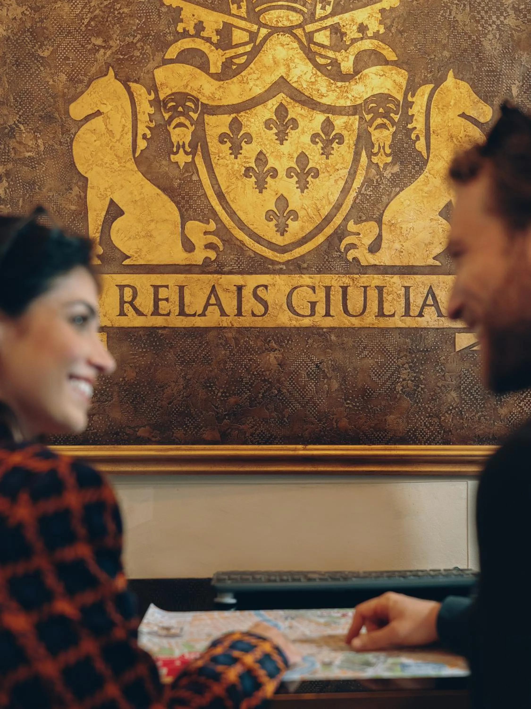 Lobby or reception in Relais Giulia