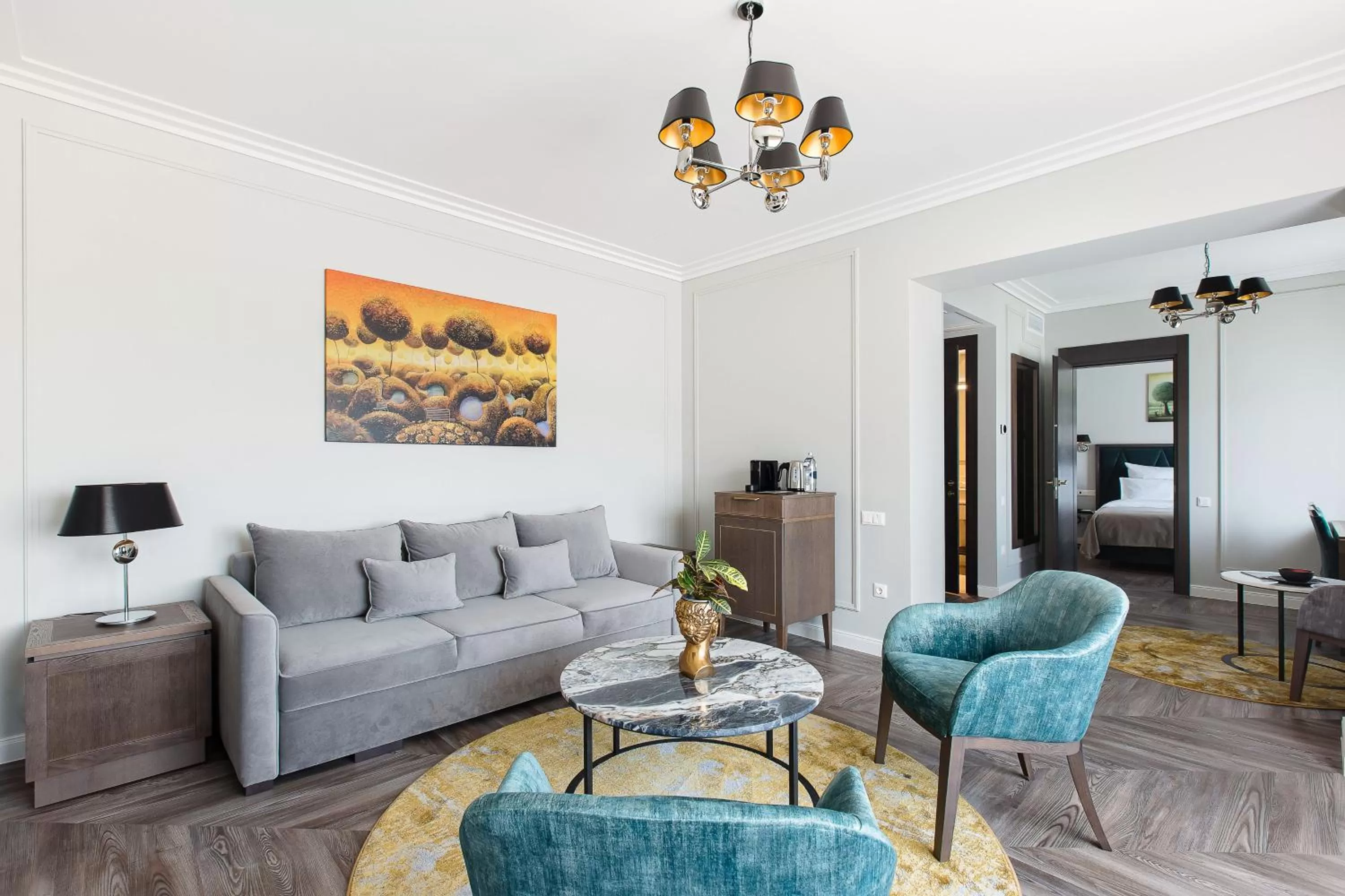 Living room in VICTORIA Hotel Klaipėda