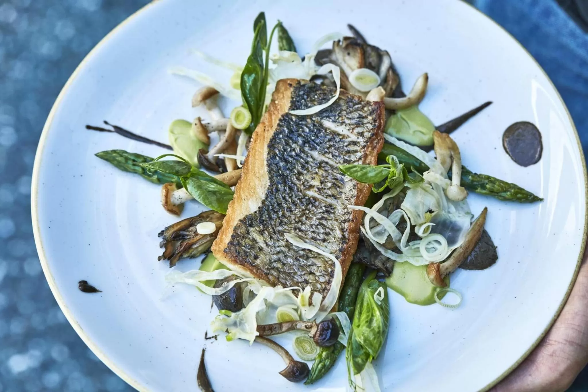 Food close-up in Avalon Hotel Beverly Hills, a Member of Design Hotels