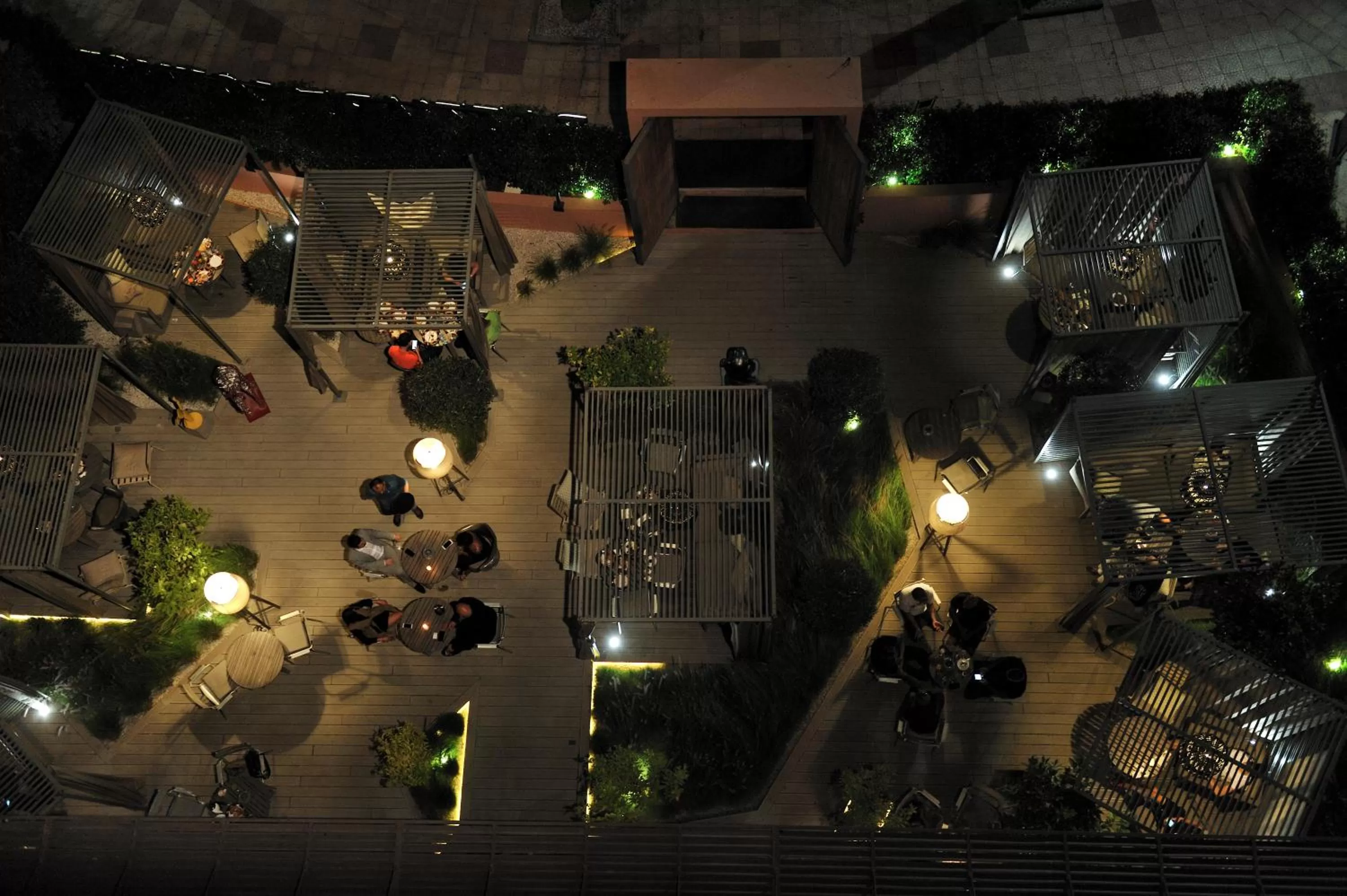 Bird's eye view in Novotel Marrakech Hivernage