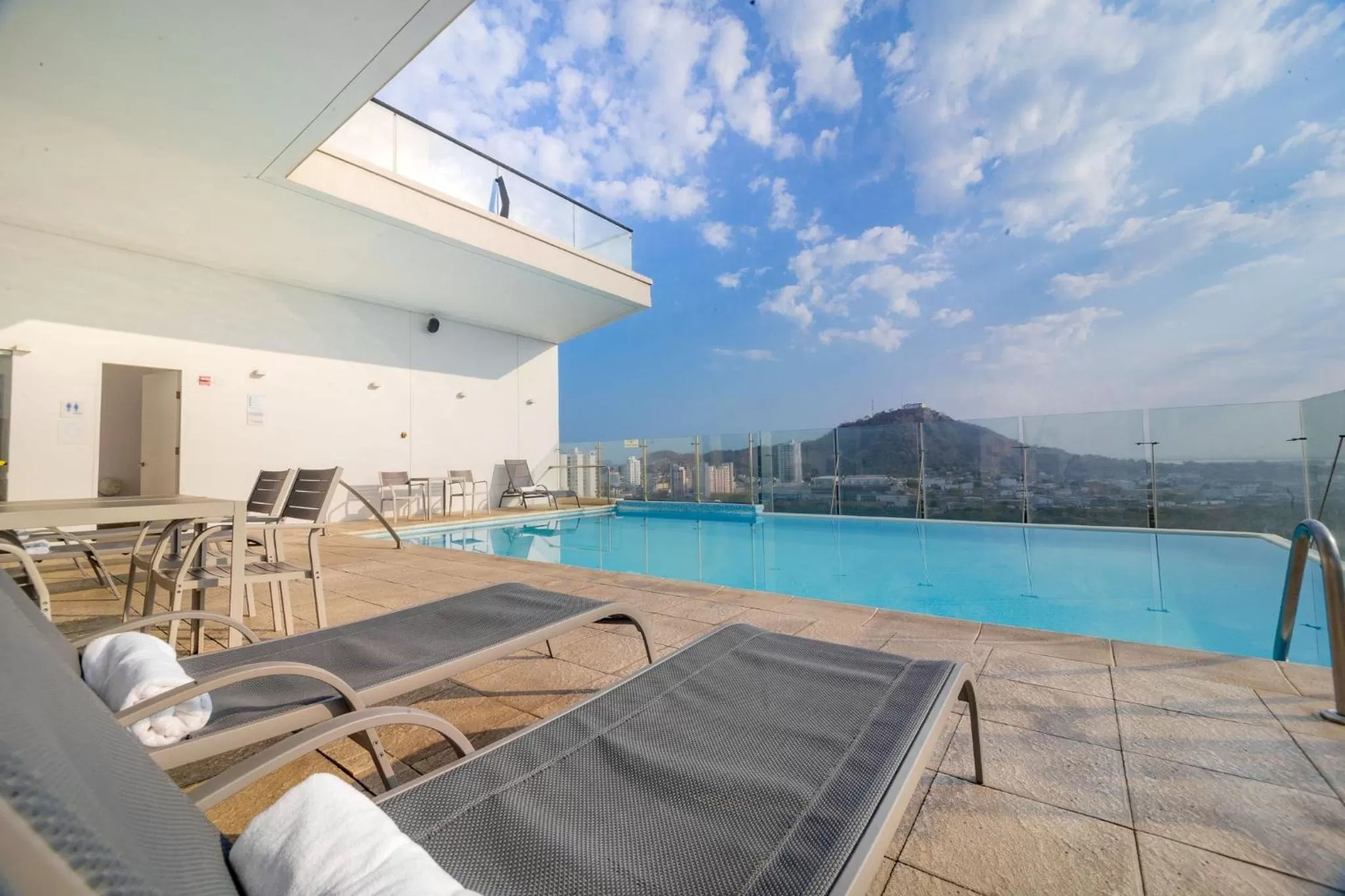 Swimming pool in Holiday Inn Express Cartagena Manga by IHG