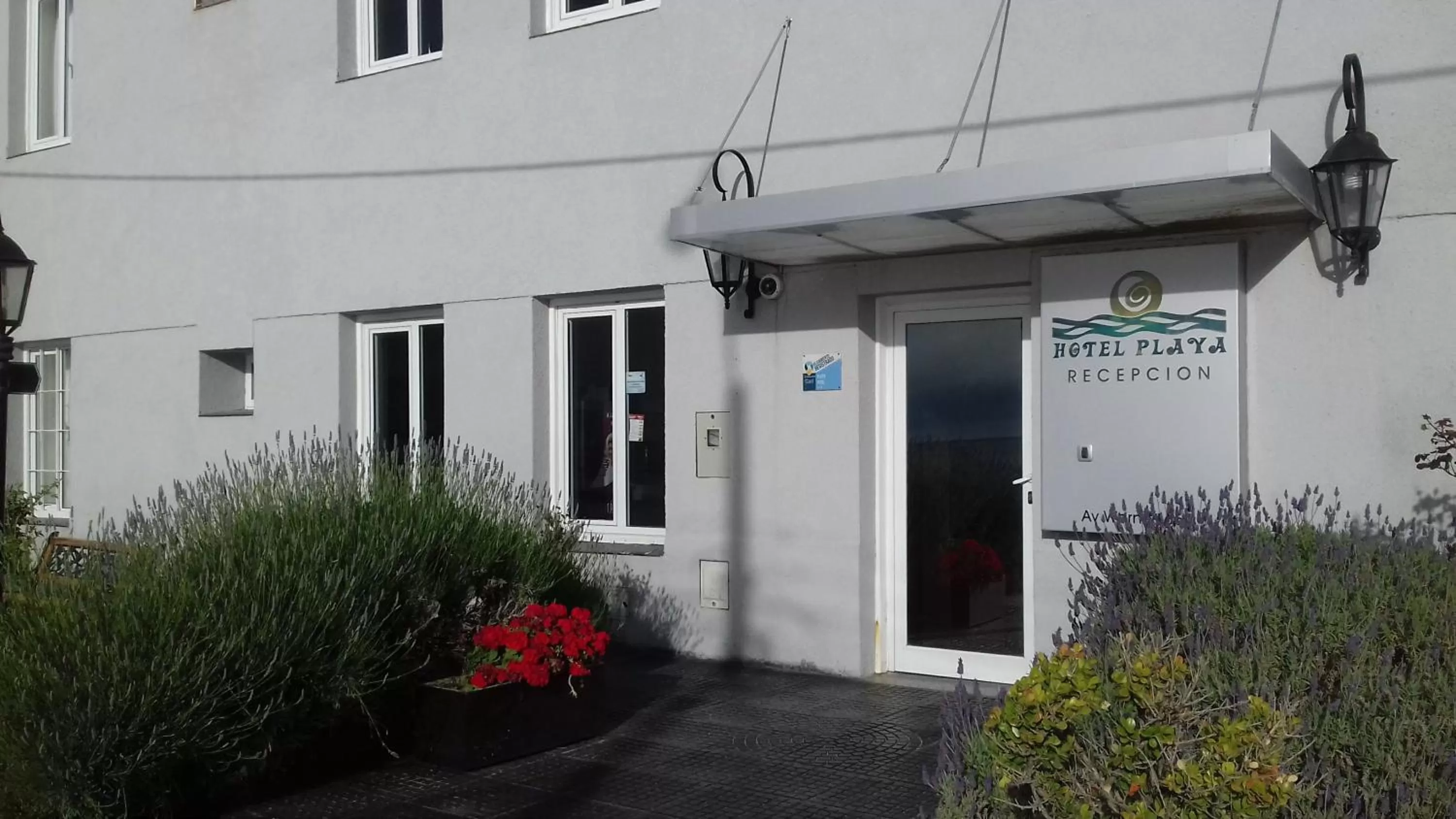 Facade/entrance in Hotel Playa