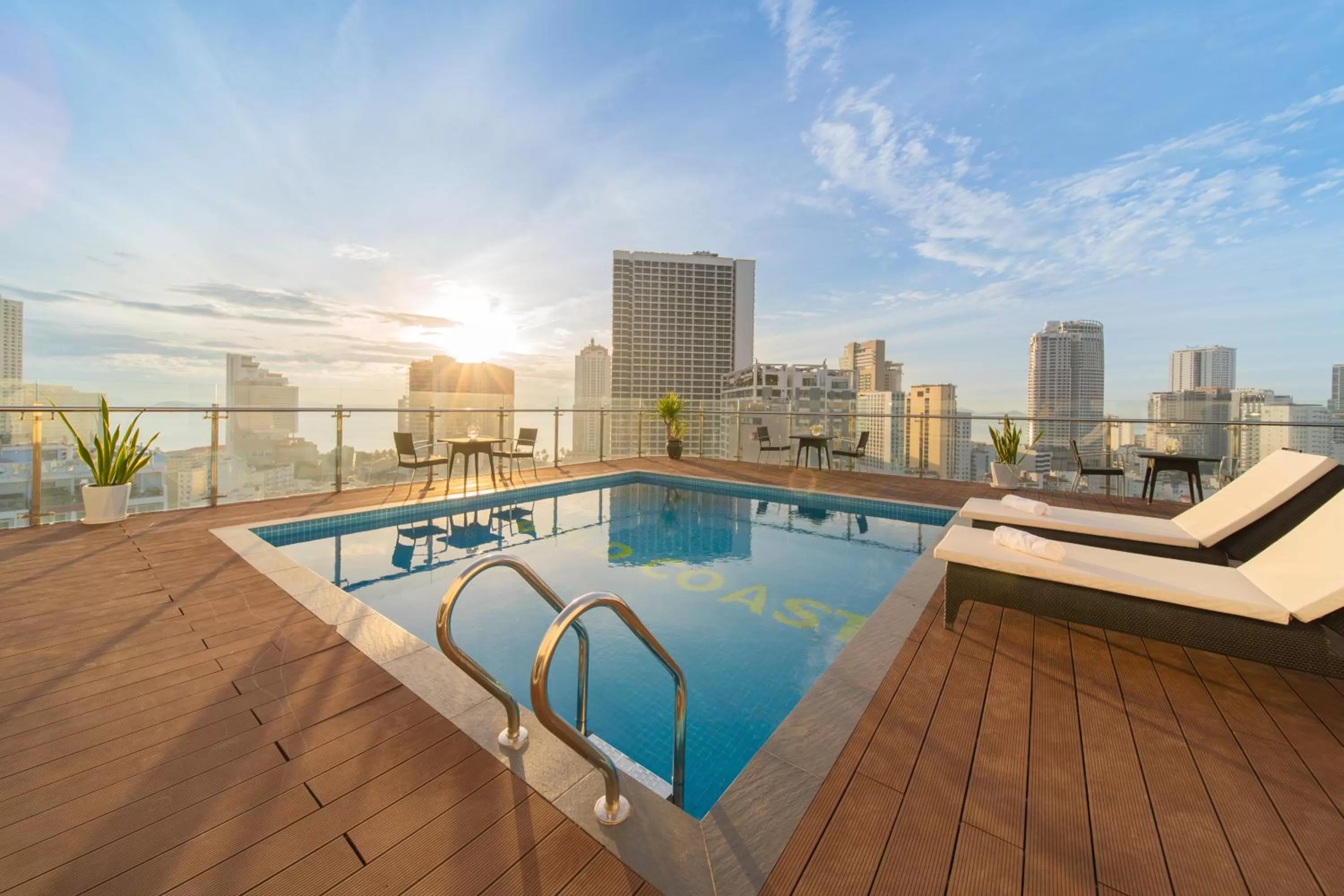 Swimming pool in The Gold Coast Hotel Nha Trang