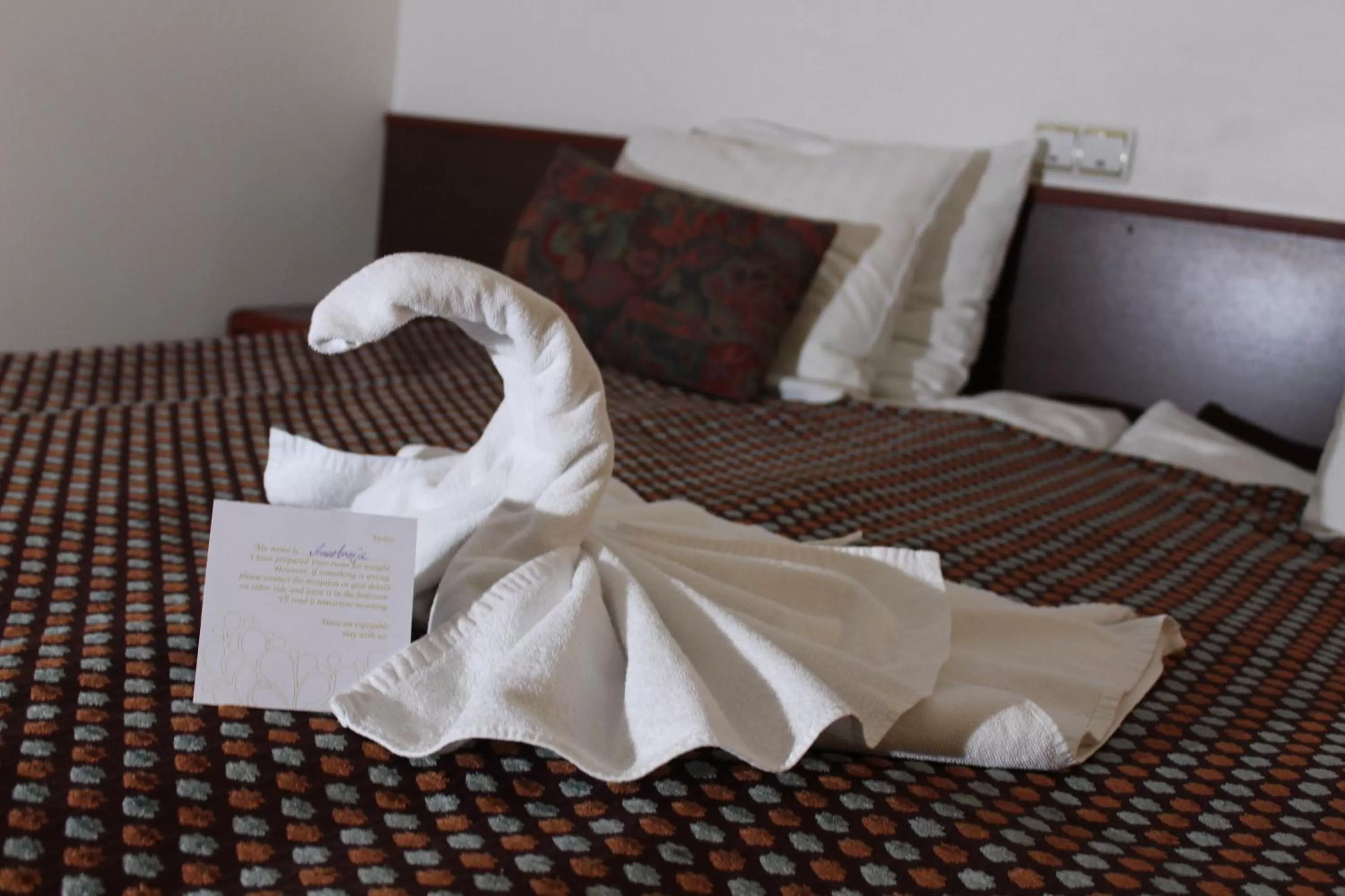 Decorative detail, Bed in A1 Hotel Riga City Center