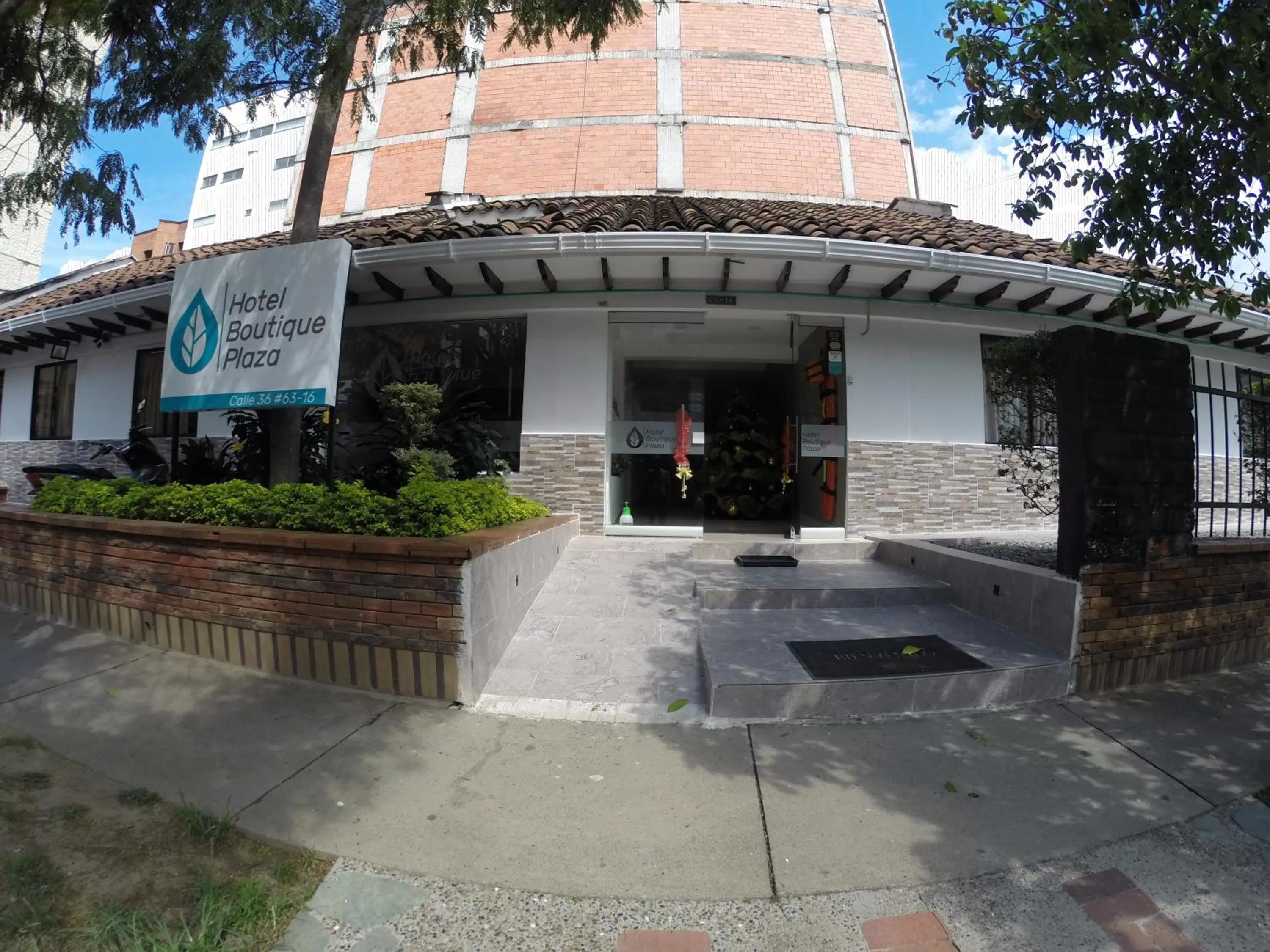Facade/entrance in Hotel Boutique Plaza