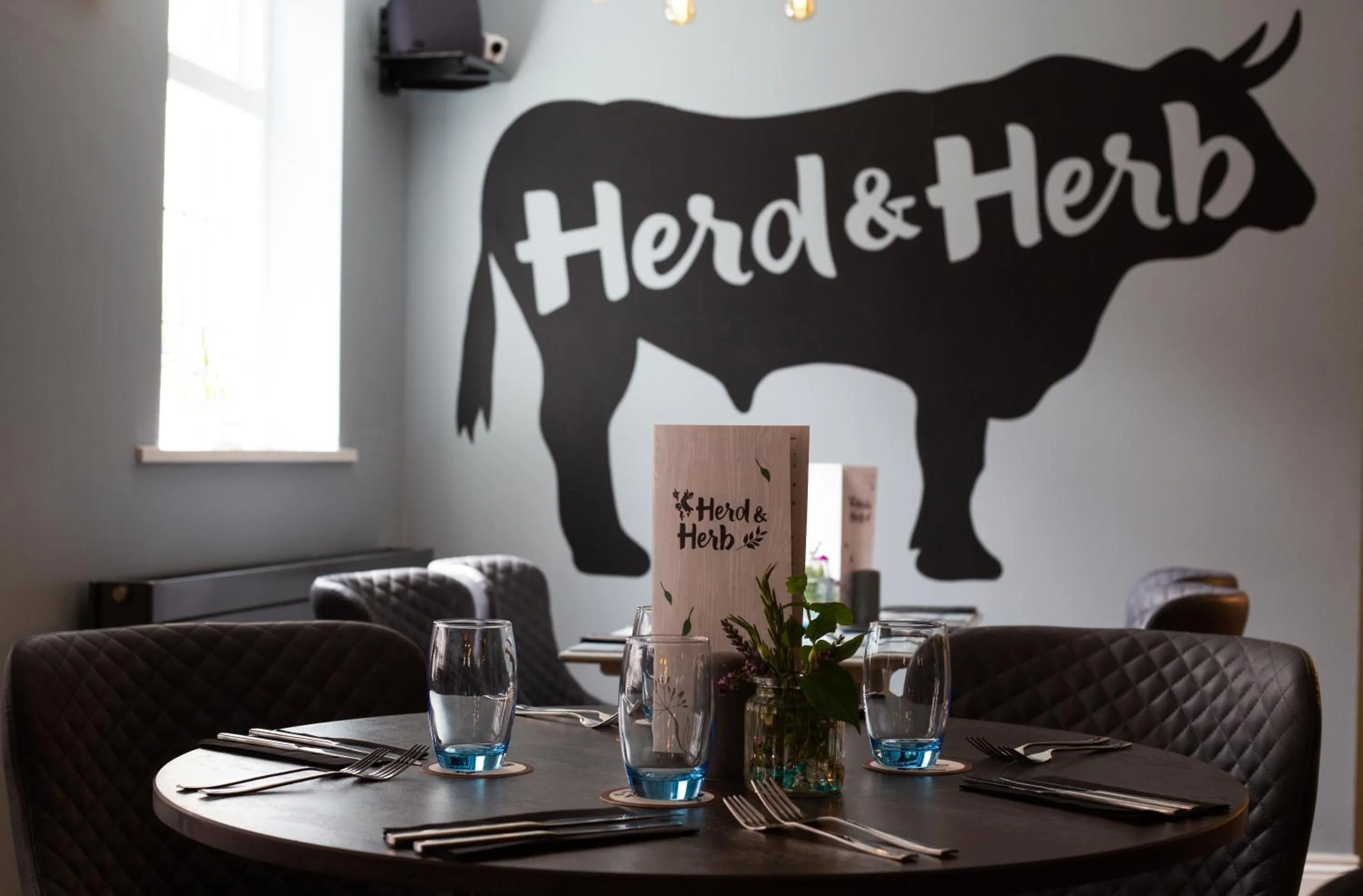 Dining area in Hardwick Arms Hotel