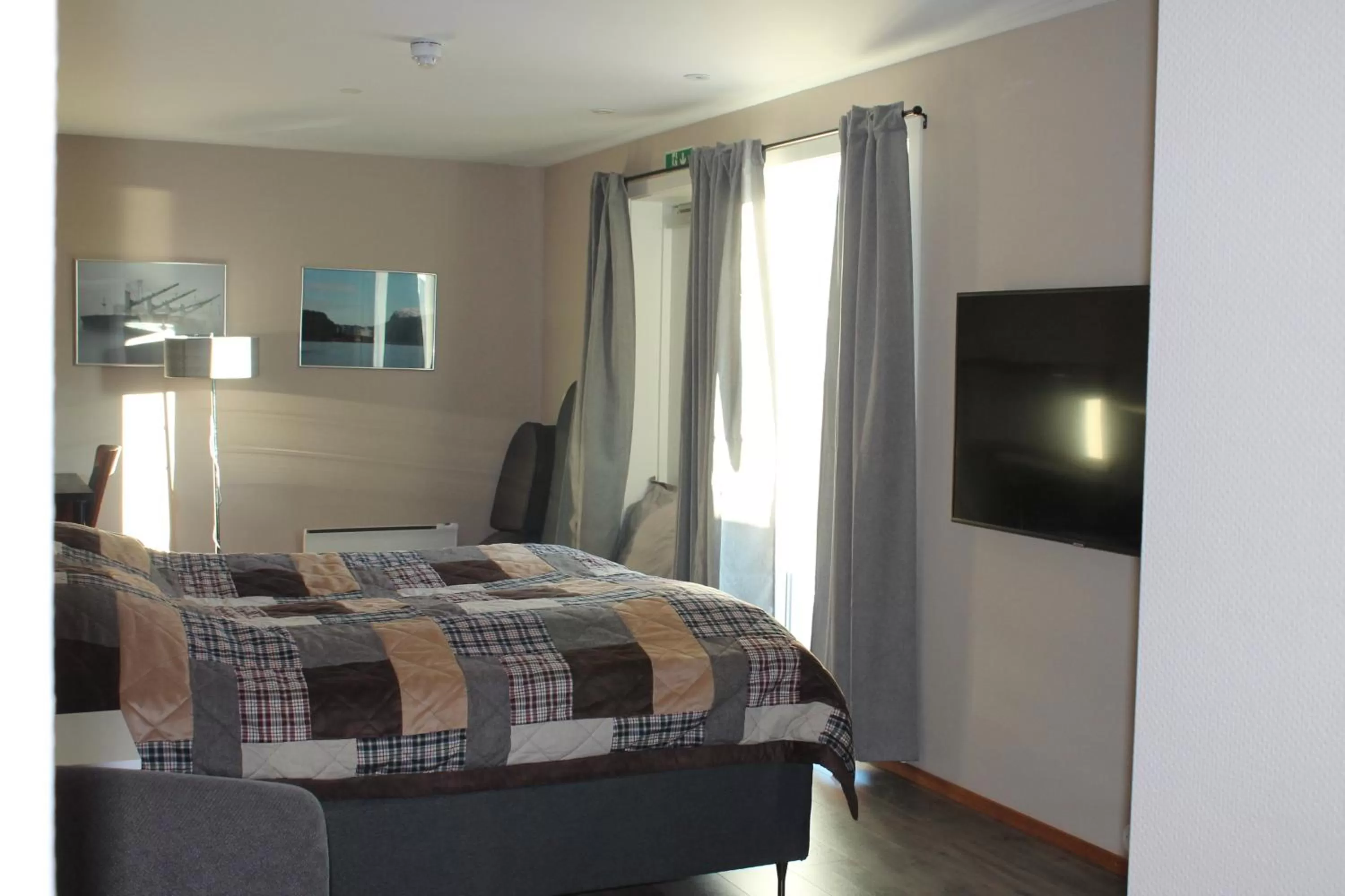 Bed in Kløver Hotel